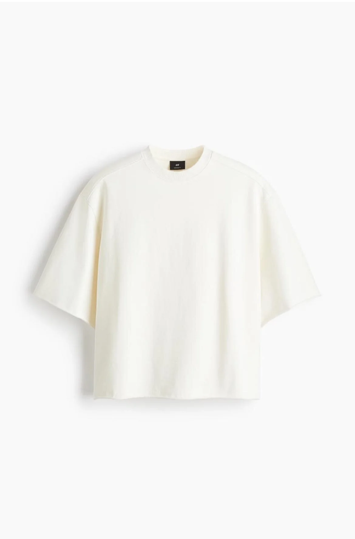 Pulóver oversized fit blanco H&M