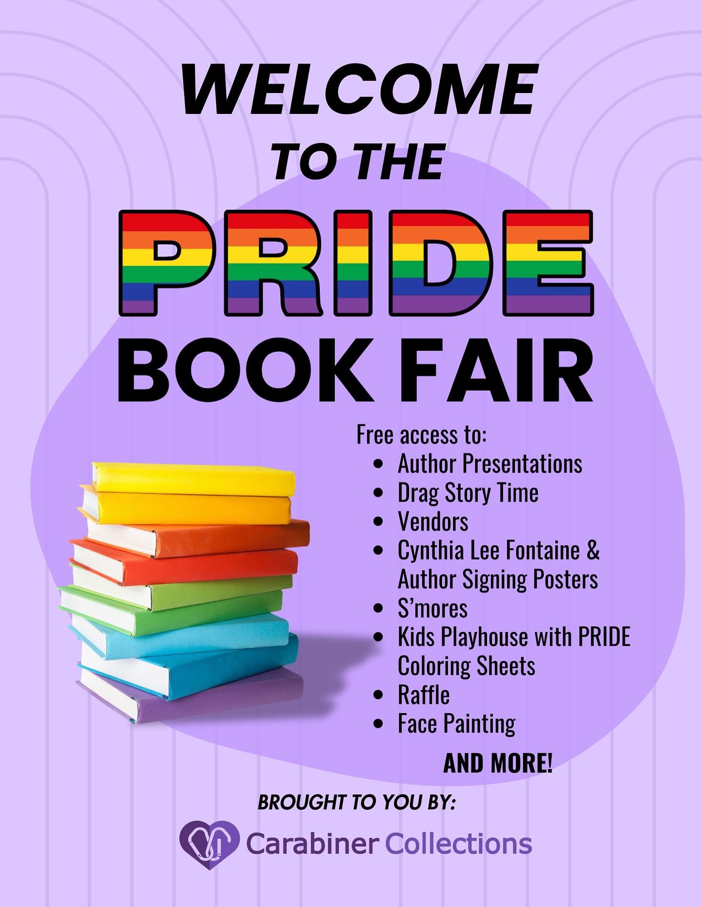 THIS SATURDAY! (6/28) A special thank you to our Pride Book Fair 2025 sponsors!! Without these folks we couldn’t put on such a wonderful event. Please support them however you can!
@pride100ofbcs
@3wavefund
@markiehustyling
Absolute CS Musi