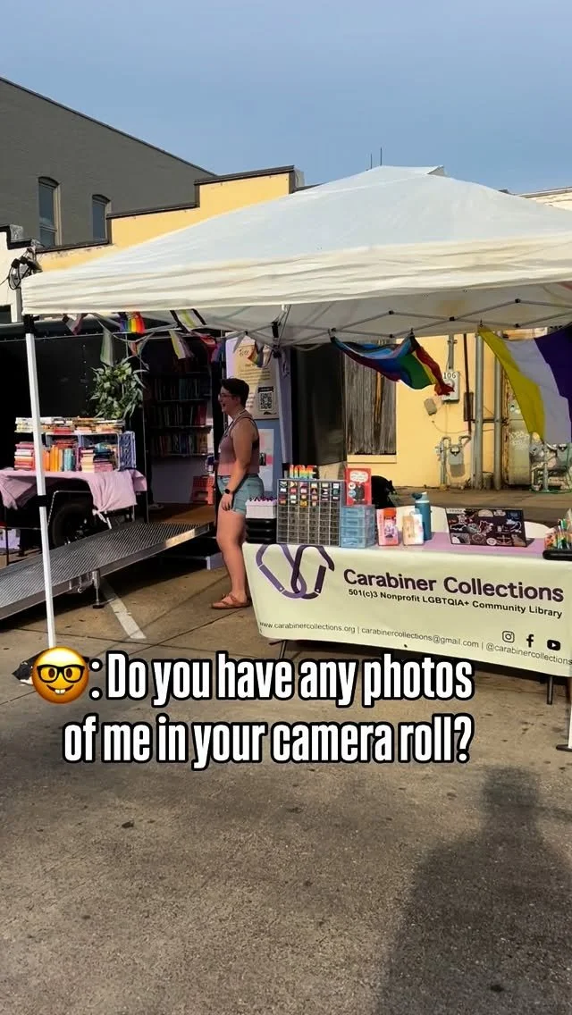 The social media person needs more gigabytes… 😬
#carabinercollectionsbryantx #lgbtqbooks