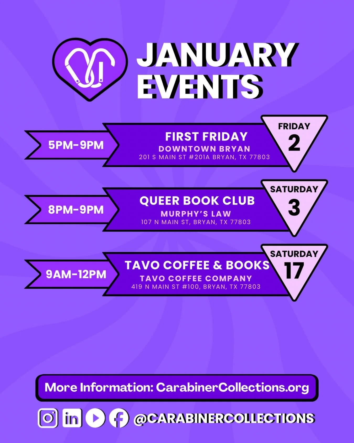 New Year; New Look 👀✨
Don&rsquo;t forget to check out the website for the QBC book reveal!
#carabinercollectionsbryantx #Igbtqbooks #happynewyears