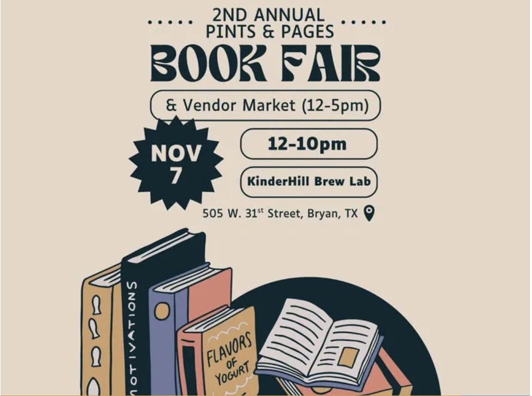 Pints and Pages Book Fair