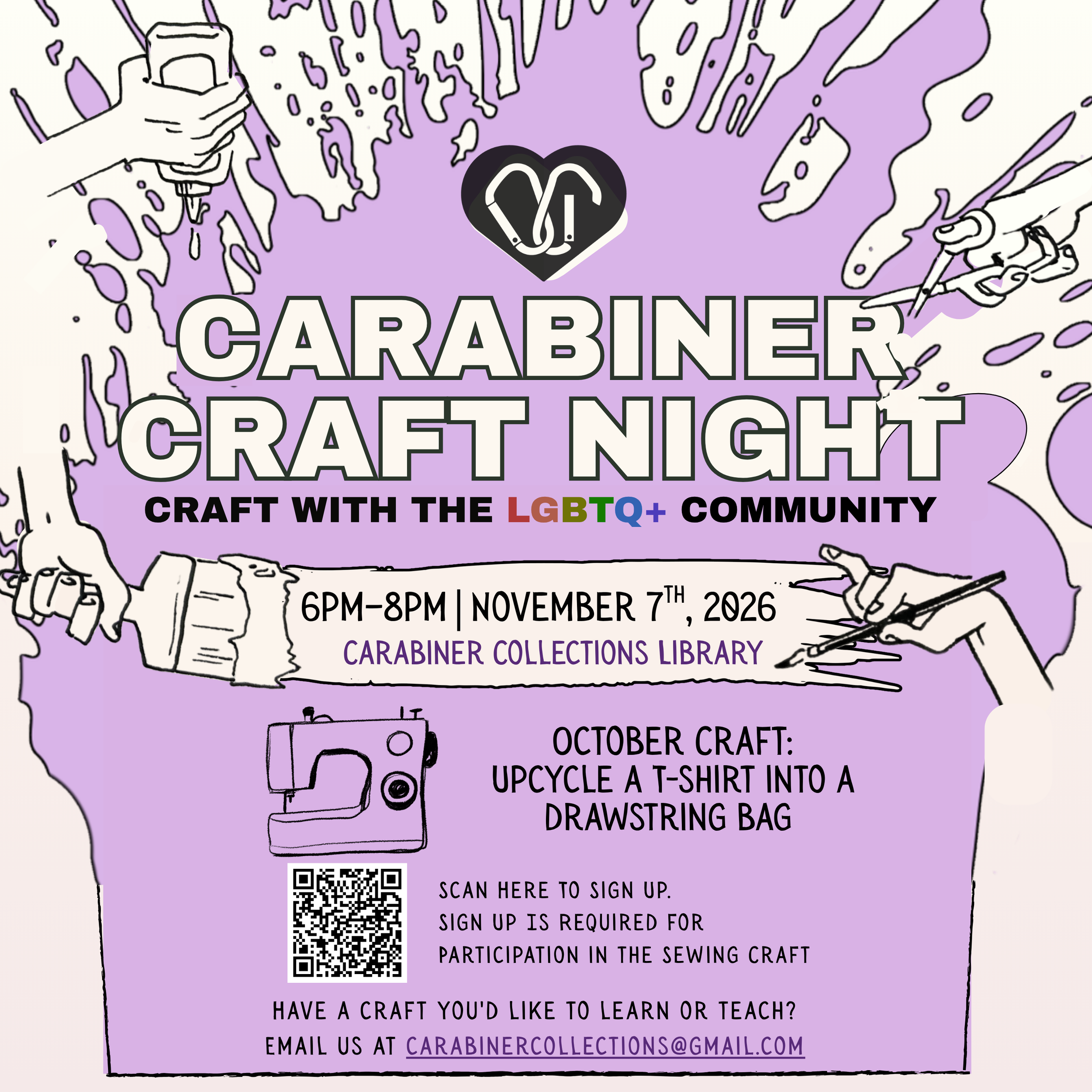 Carabiner Craft Night: November