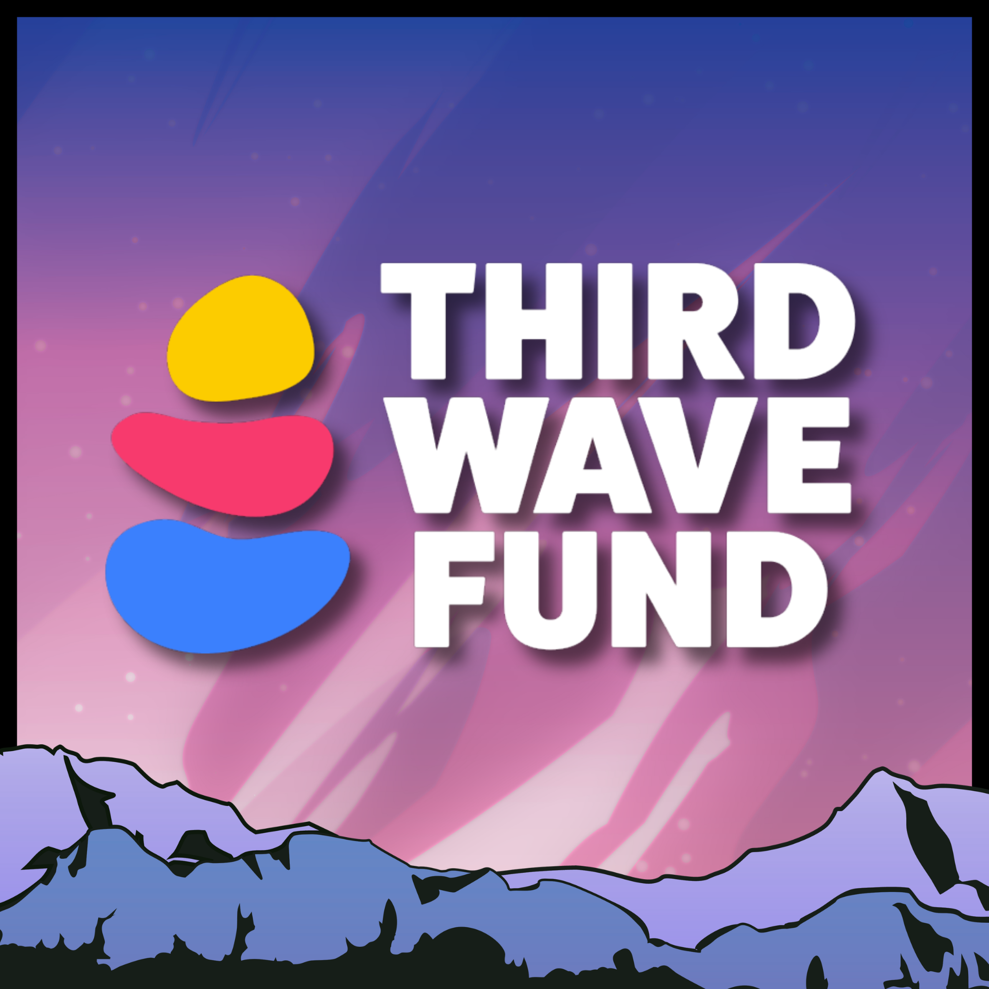 Third Wave Fund Logo on top of a graphic representing the Carabiner Collector" level Sponsorship