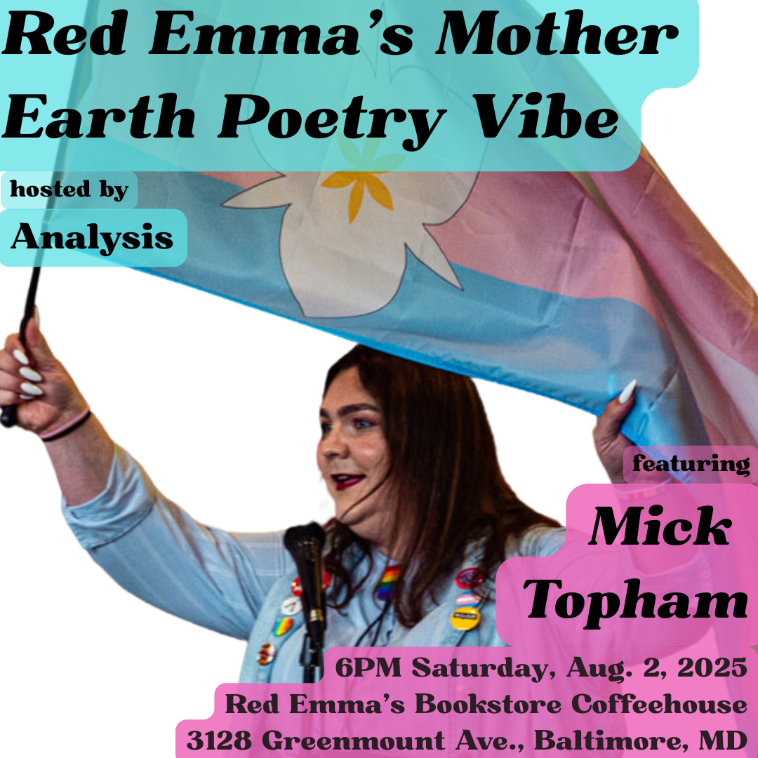 Red Emma's Mother Earth Poetry Vibe featuring Mick Topham