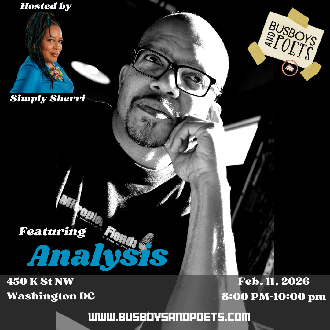 Analysis features at Busboys & Poets