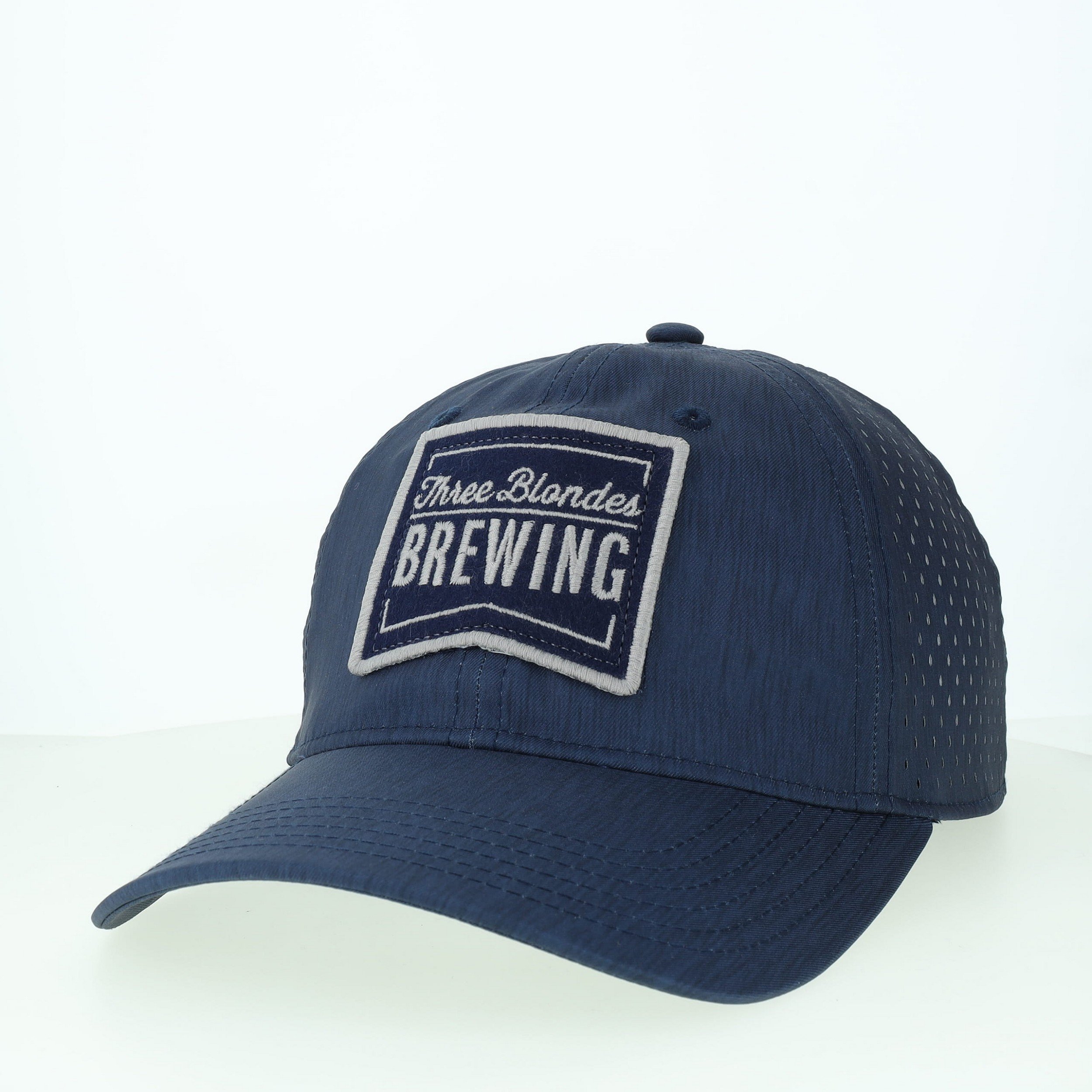 Navy Mesh Grey Logo Patch Hat.jpg