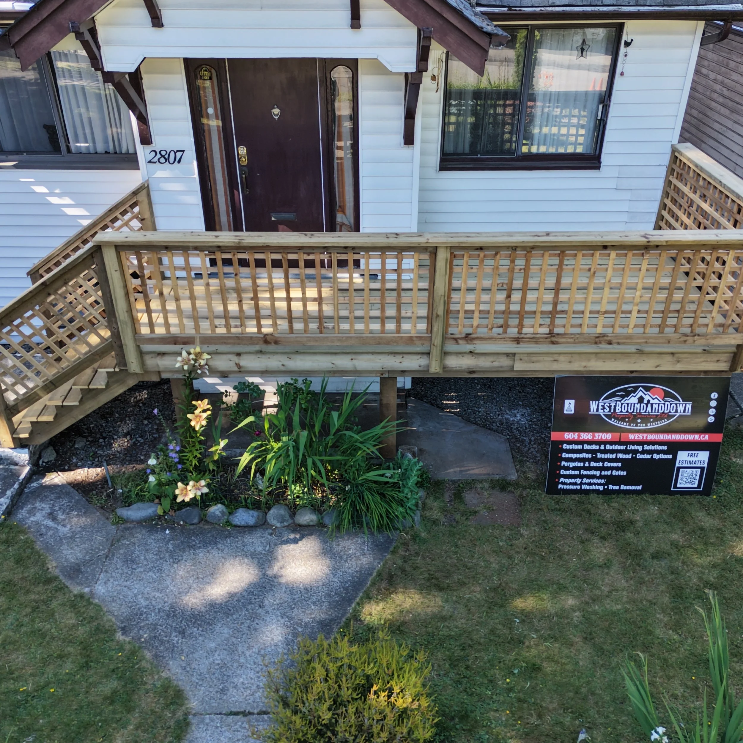 Our latest Deck and Staircase replacement project.