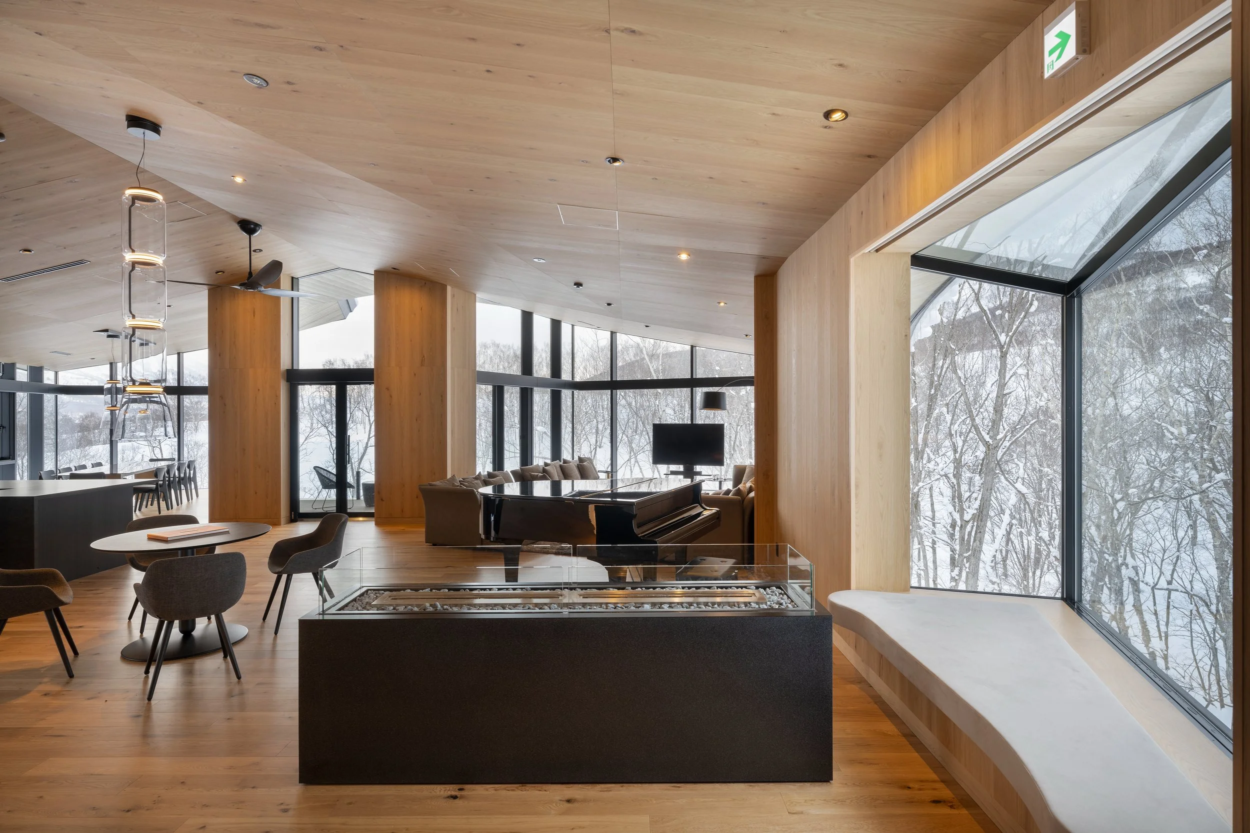 Living Area - Tsubasa Chalet at Hanaridge - Niseko