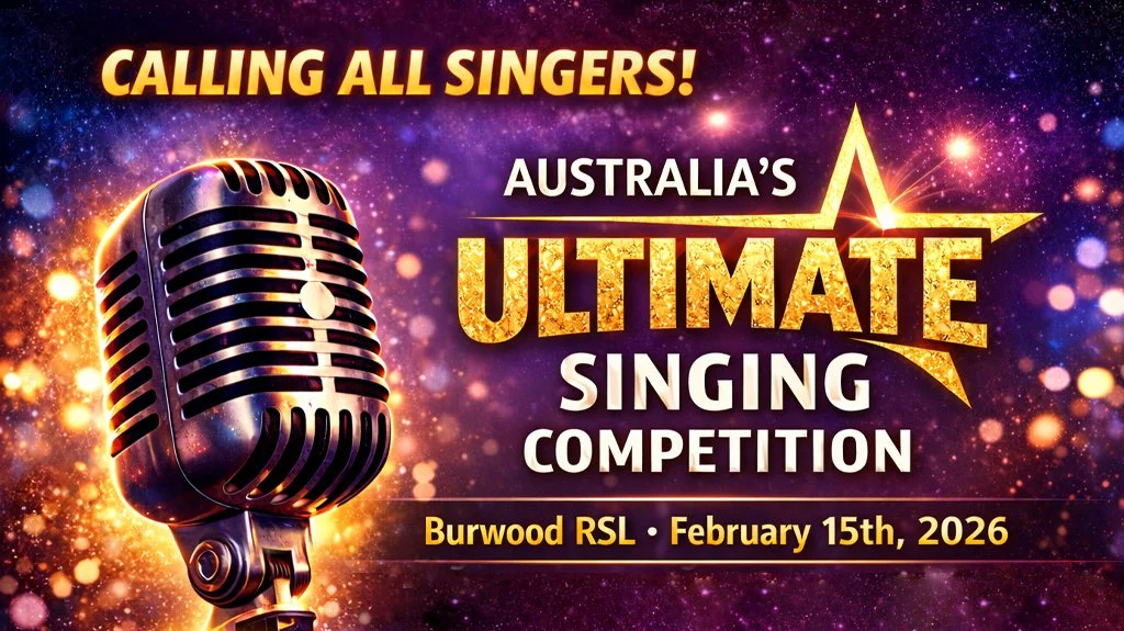 Australia's Ultimate Singer Competition - Registration