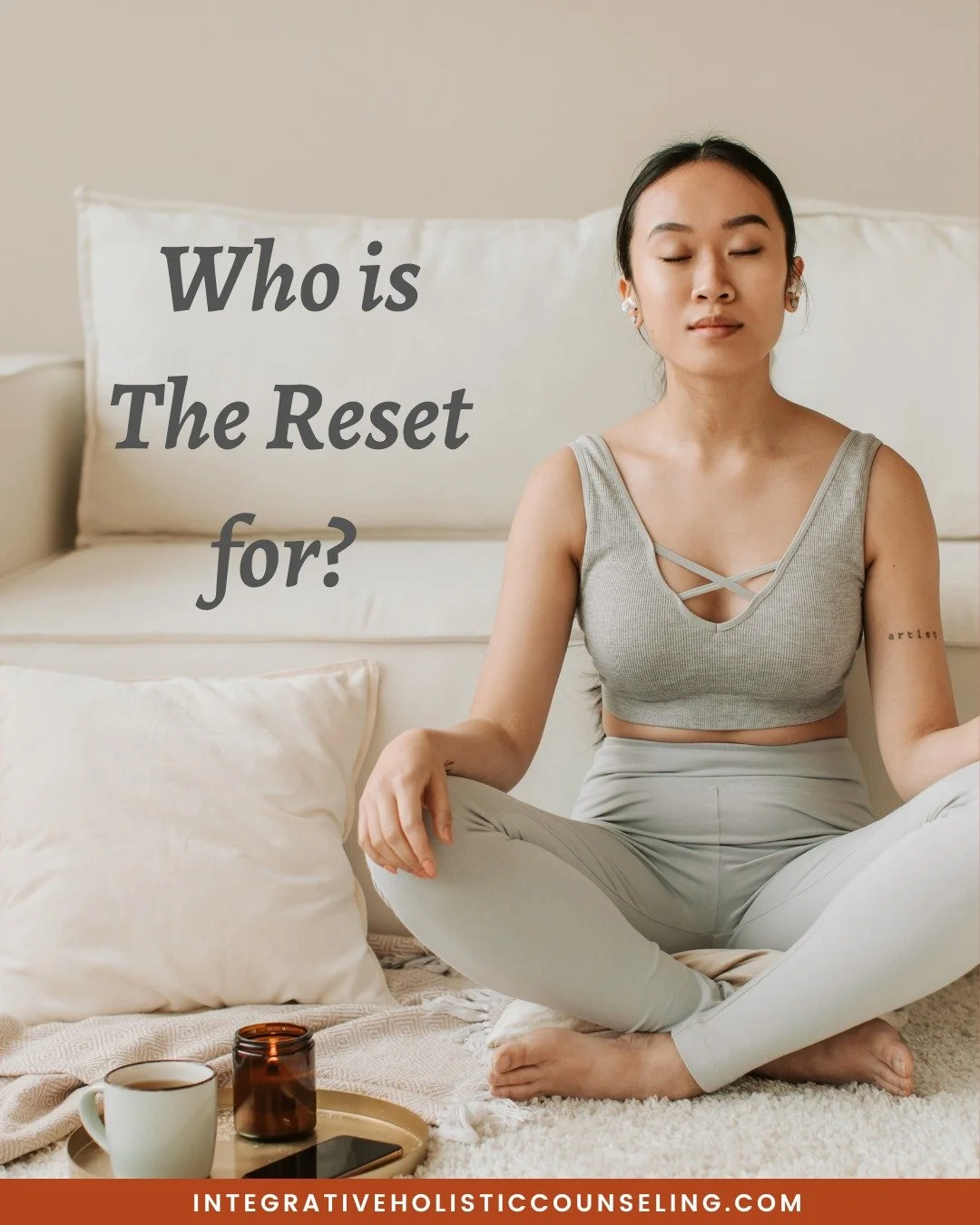 The Reset is for anyone feeling overwhelmed, burnt out, emotionally stagnant, stuck in a trauma loop, or simply in need of dedicated time for reconnection and recalibration. It&rsquo;s ideal for sensitive souls, high achievers, caregivers, creatives,
