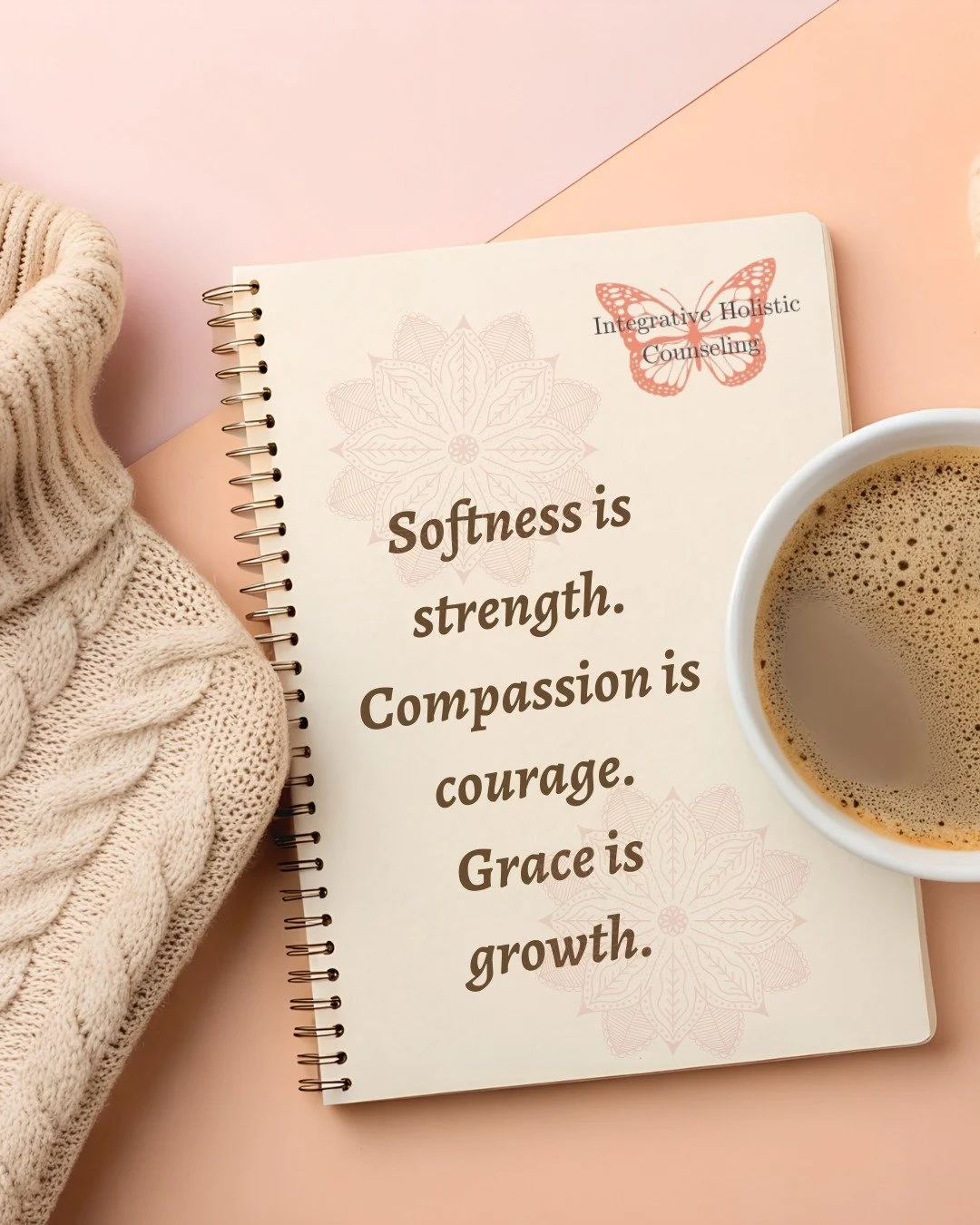 Softness is strength. Compassion is courage. Grace is growth.

These aren&rsquo;t just comforting words&mdash;they&rsquo;re reminders that the gentlest parts of you are often the most powerful. Choosing understanding, empathy, and self-kindness is a 