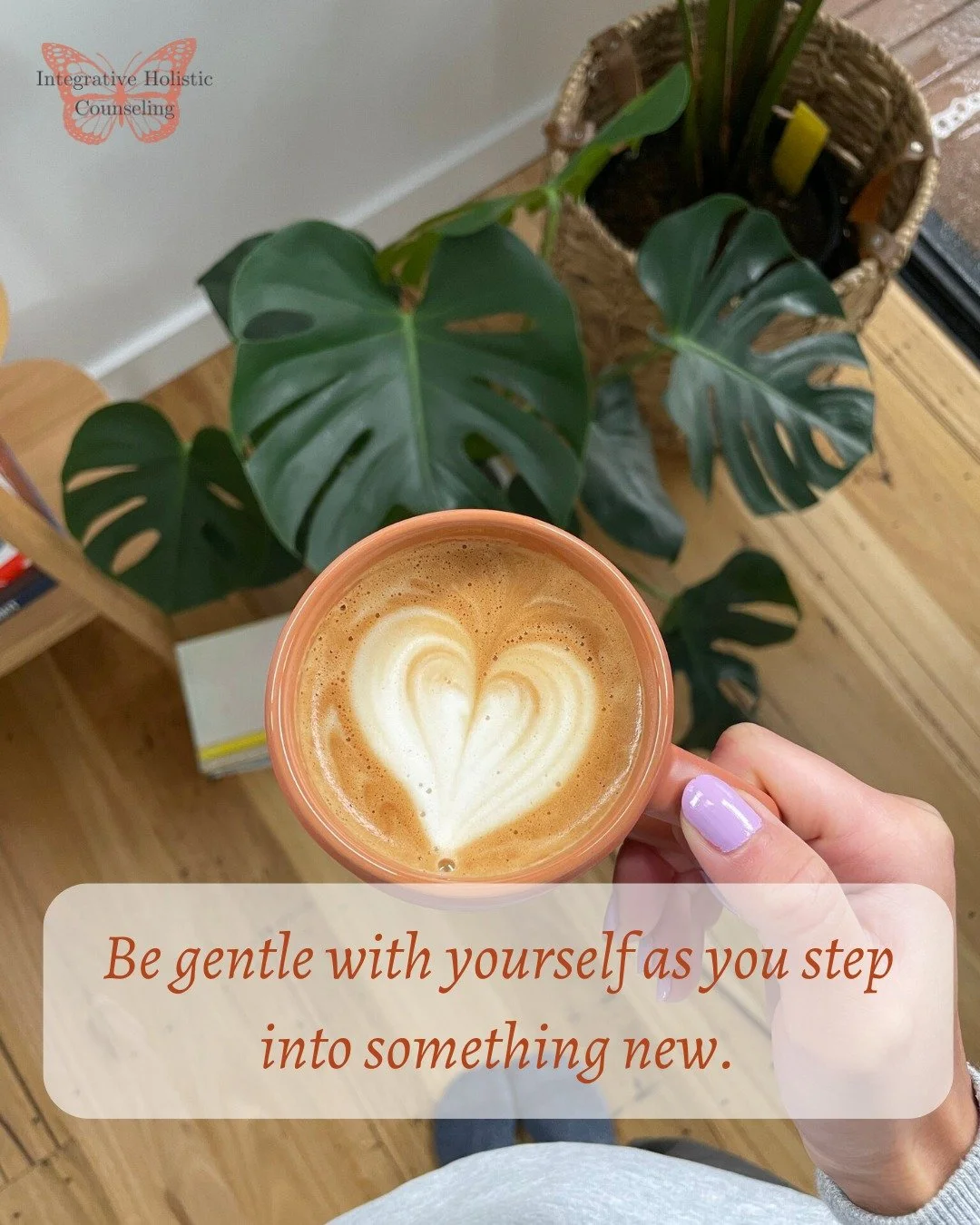 Be gentle with yourself as you step into something new.

Growth doesn&rsquo;t ask for certainty or perfection&mdash;it asks for patience, compassion, and the courage to begin. Allow yourself to move at your own pace, to learn as you go, and to honor 