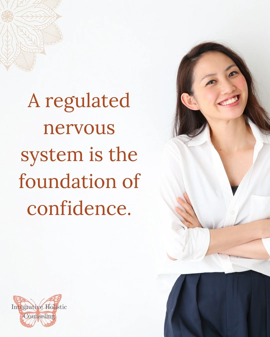 As March comes to a close, we&rsquo;re reminded of something important: confidence doesn&rsquo;t begin with pushing yourself harder. It begins with a regulated nervous system.

When your body feels safe, your mind can slow down. You&rsquo;re able to 