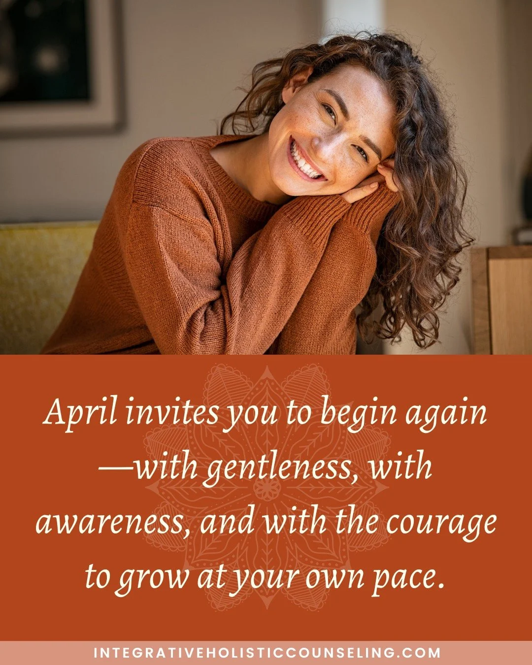 A new month is here, bringing with it a quiet invitation to reset, reflect, and realign. April doesn&rsquo;t ask for perfection&mdash;it invites presence.

Take a moment to check in with yourself. What do you need more of this month? What are you rea