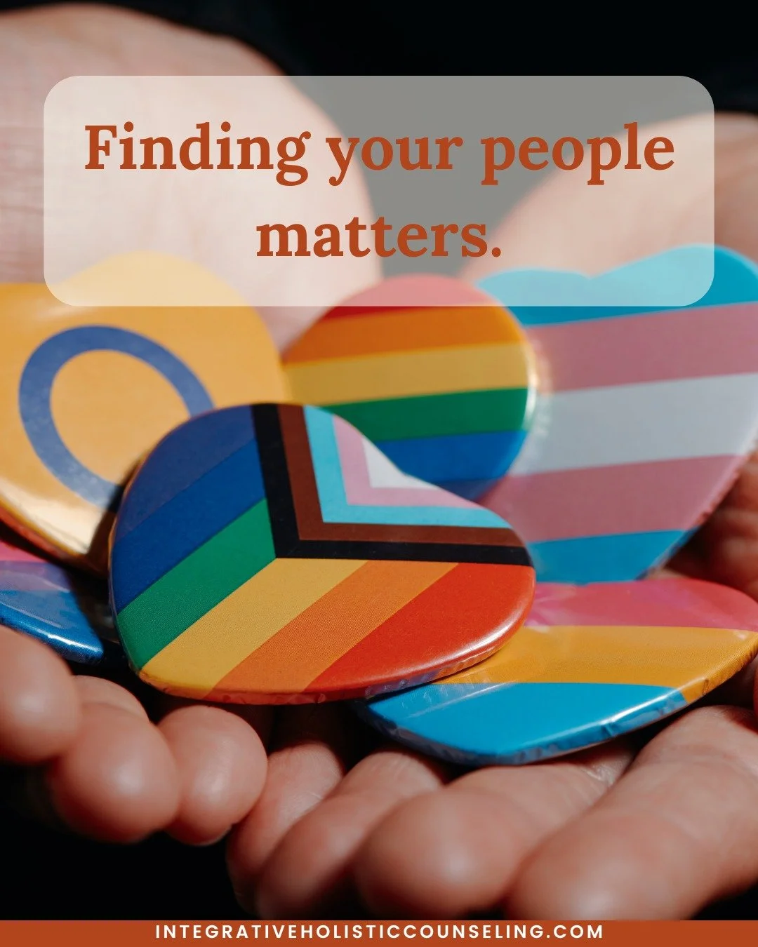 Finding your people matters. 🌈
Our supportive group is a safe space for LGBTQIA+ teens (ages 13&ndash;17) to explore identity, build confidence, and connect with others who truly understand.

Led by a queer-identifying licensed therapist, each sessi