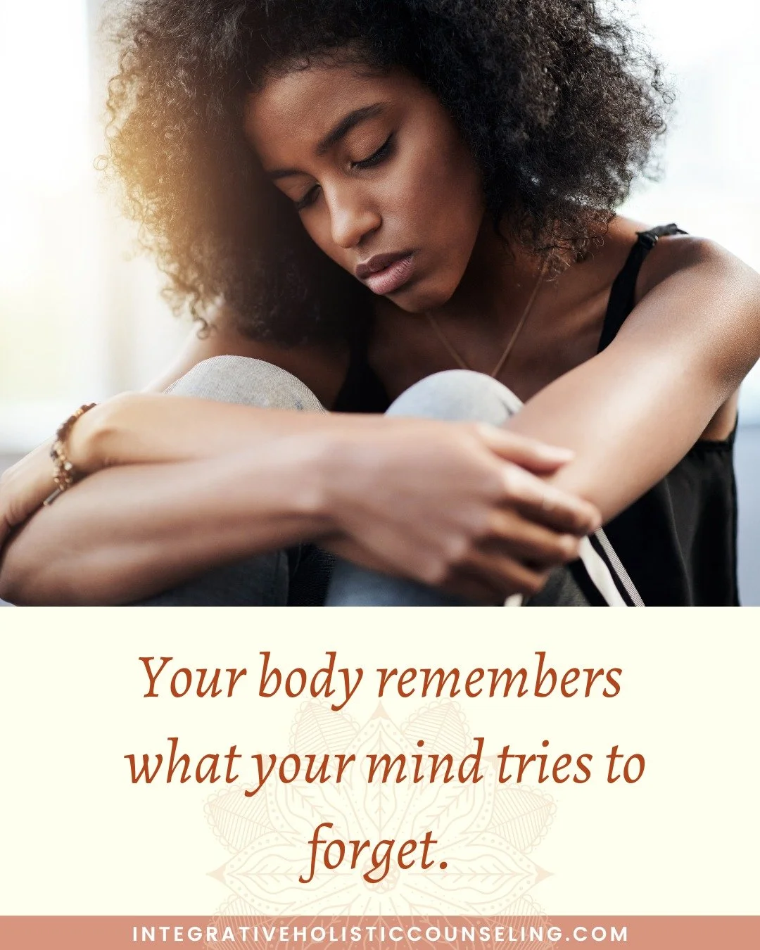 You&rsquo;ve tried to &ldquo;think&rdquo; your way through it&hellip;
But your body is still holding on.
That tension in your shoulders.
The tightness in your chest.
The exhaustion you can&rsquo;t quite explain.

This is where somatic therapy comes i