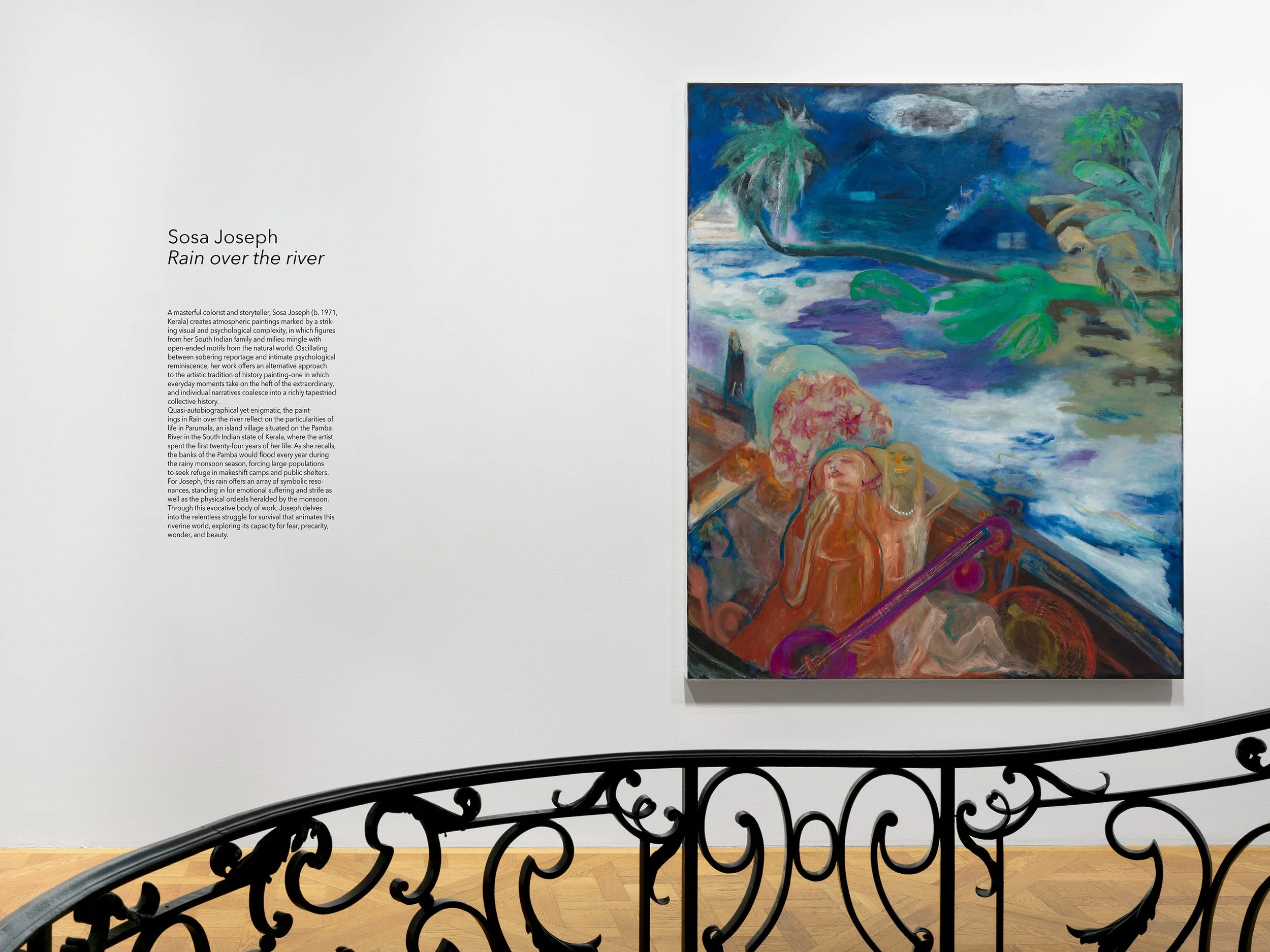 Sosa Joseph: Rain over the river at David Zwirner, New York