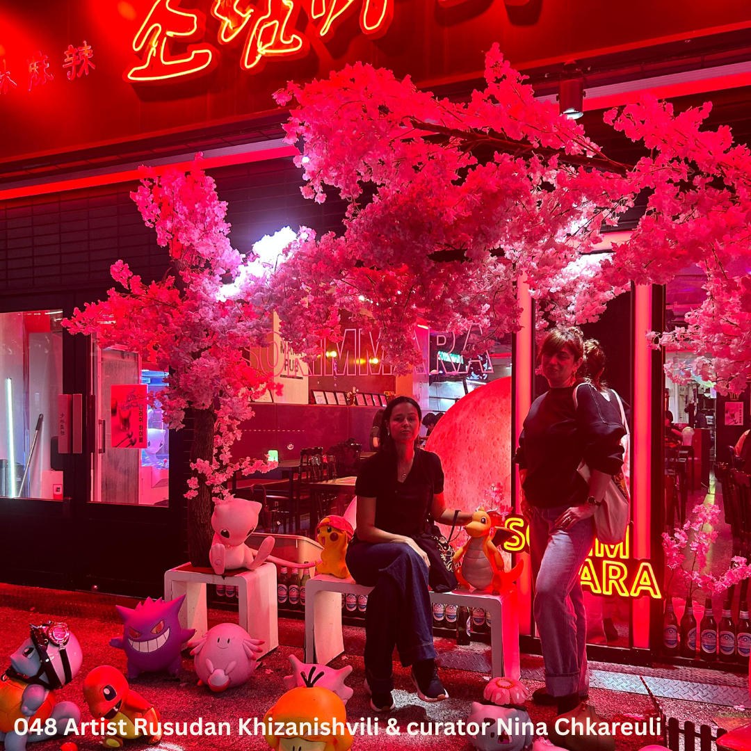 Hot Coffee Conversation with artist Rusudan Khizanishvili and curator Nina Chkareuli