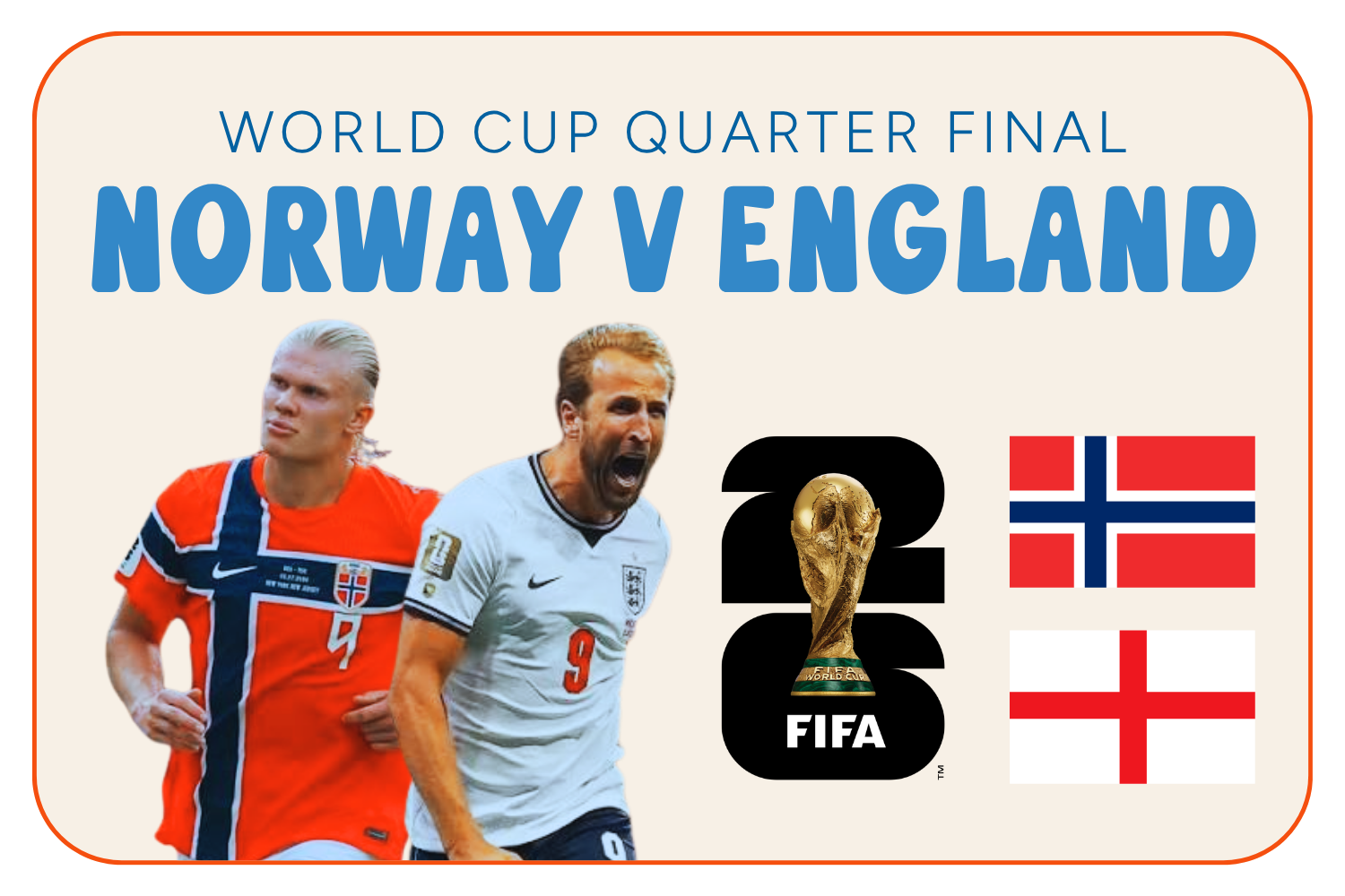 Norway v England - FIFA World Cup 2026
