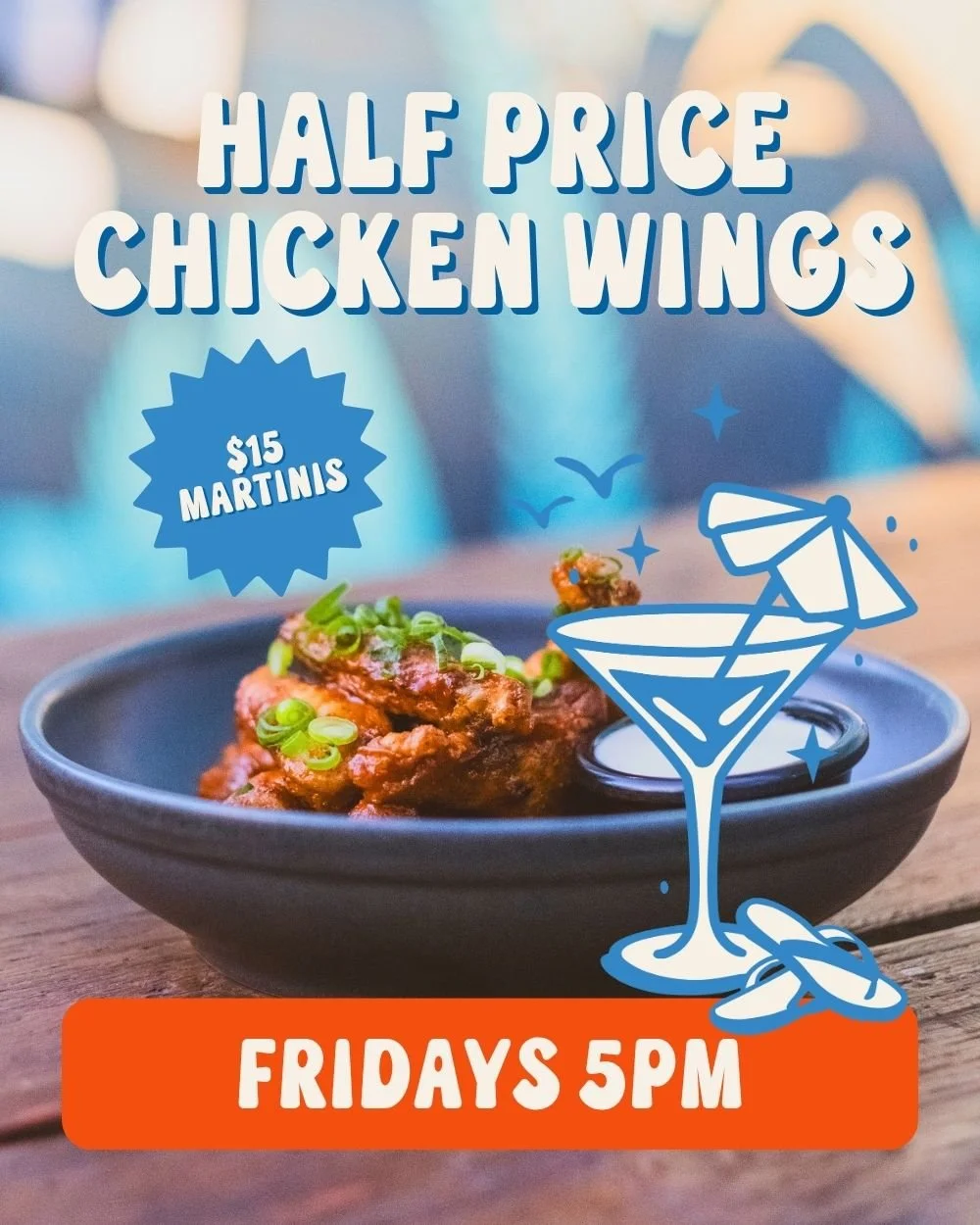 Wings &amp; Martinis