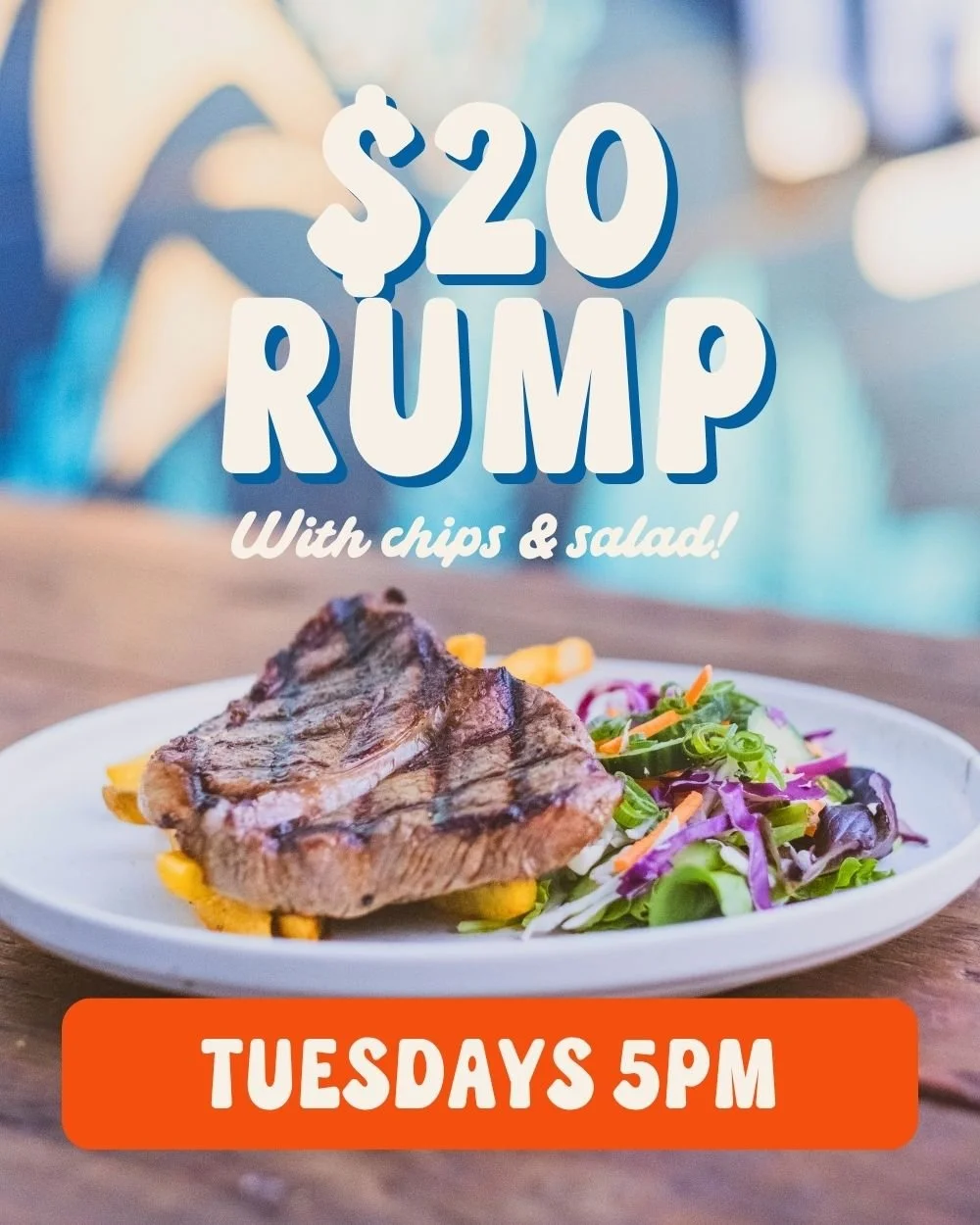 $20 Rump Steak
