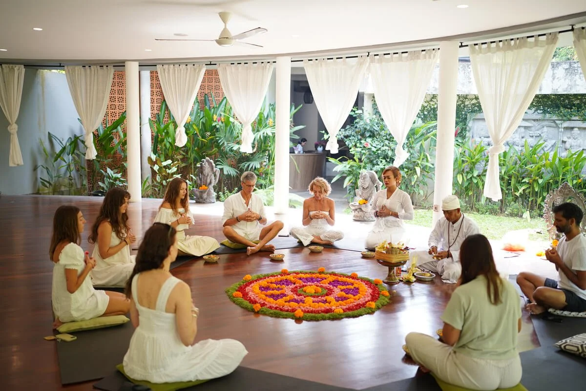 Wellness retreat in Bali with yoga