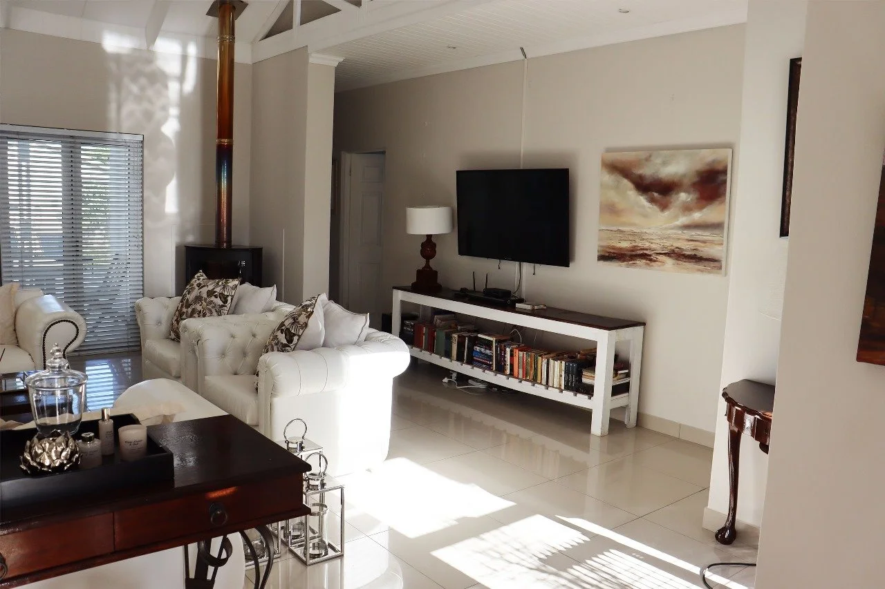 open plan living room