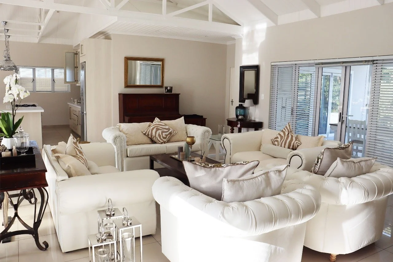 open plan living area