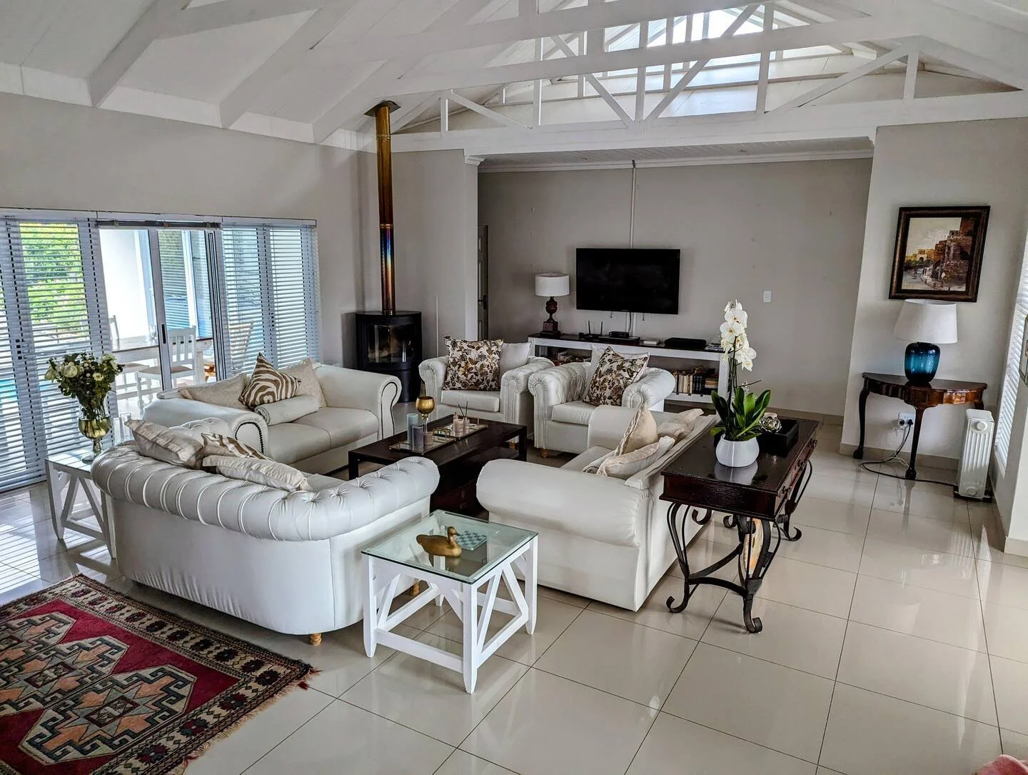 open plan living room