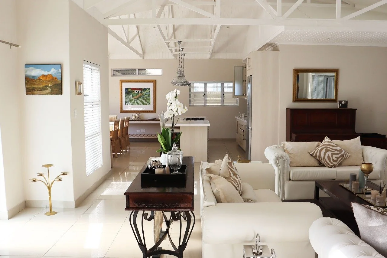 open plan living area