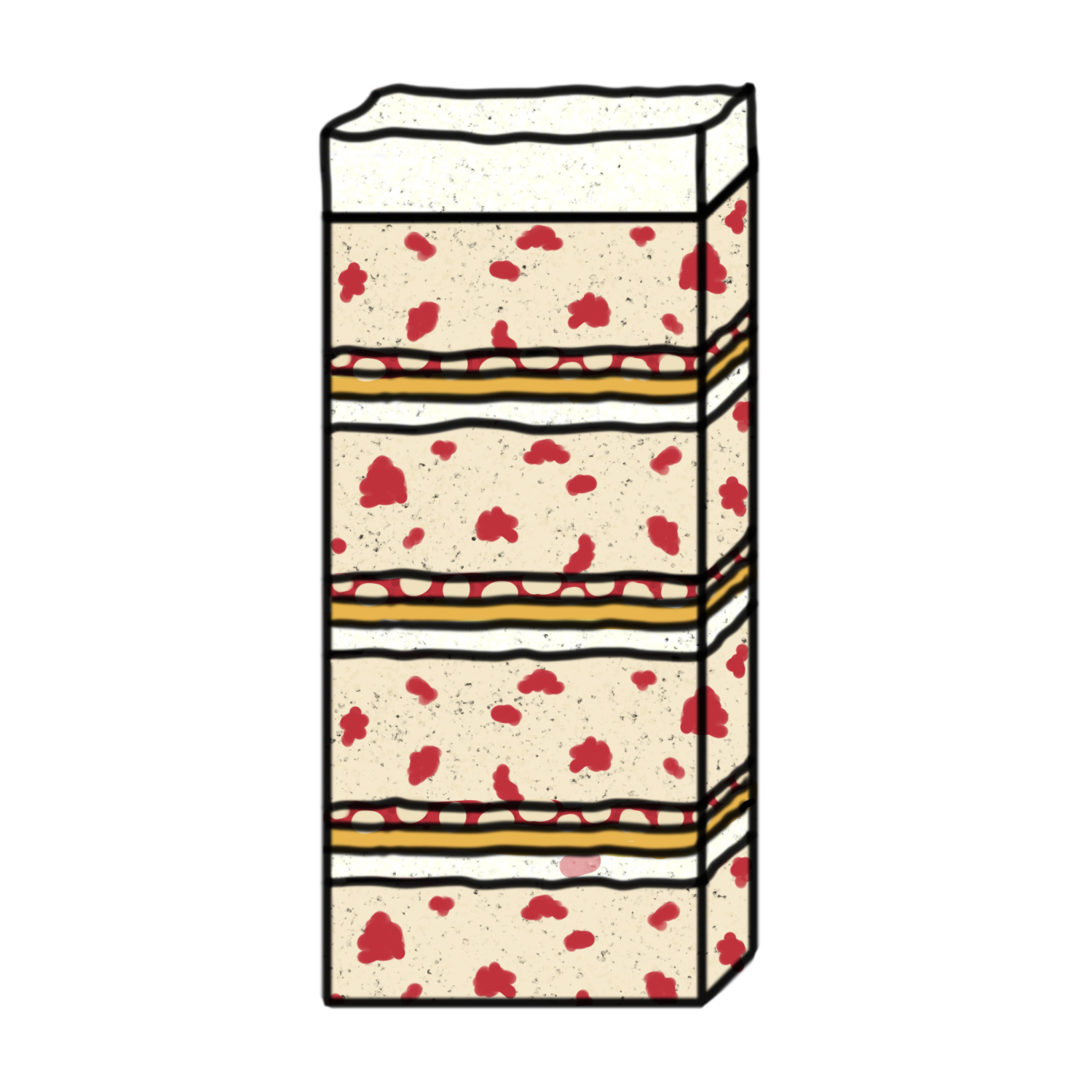 No. 23 Raspberry Passion Fruit Cake