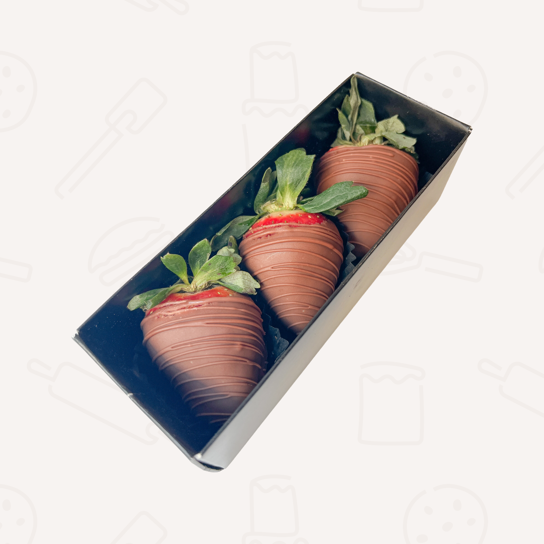 Chocolate Covered Strawberries Gift Box
