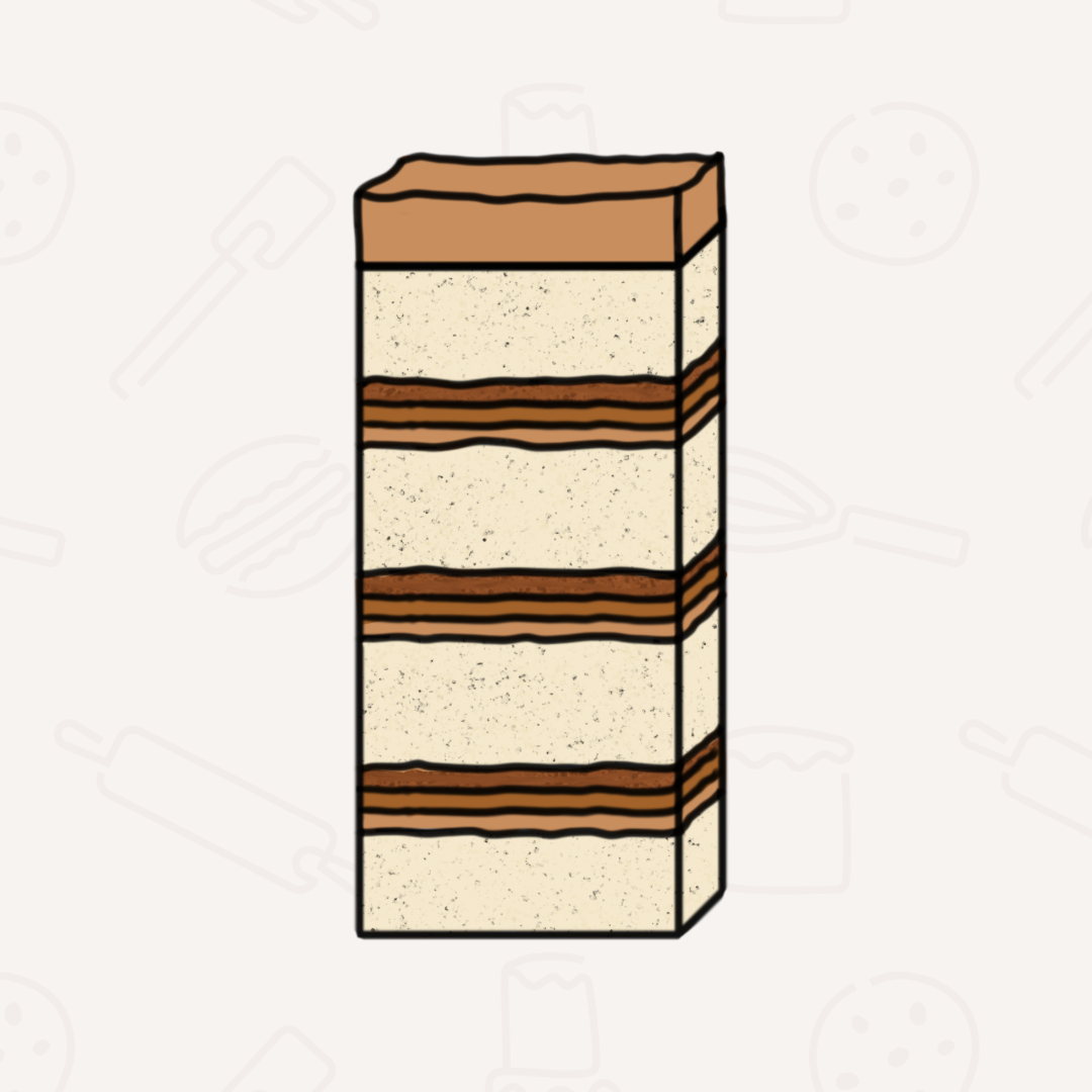 No. 14 Caramel Biscoff Cookie Cake