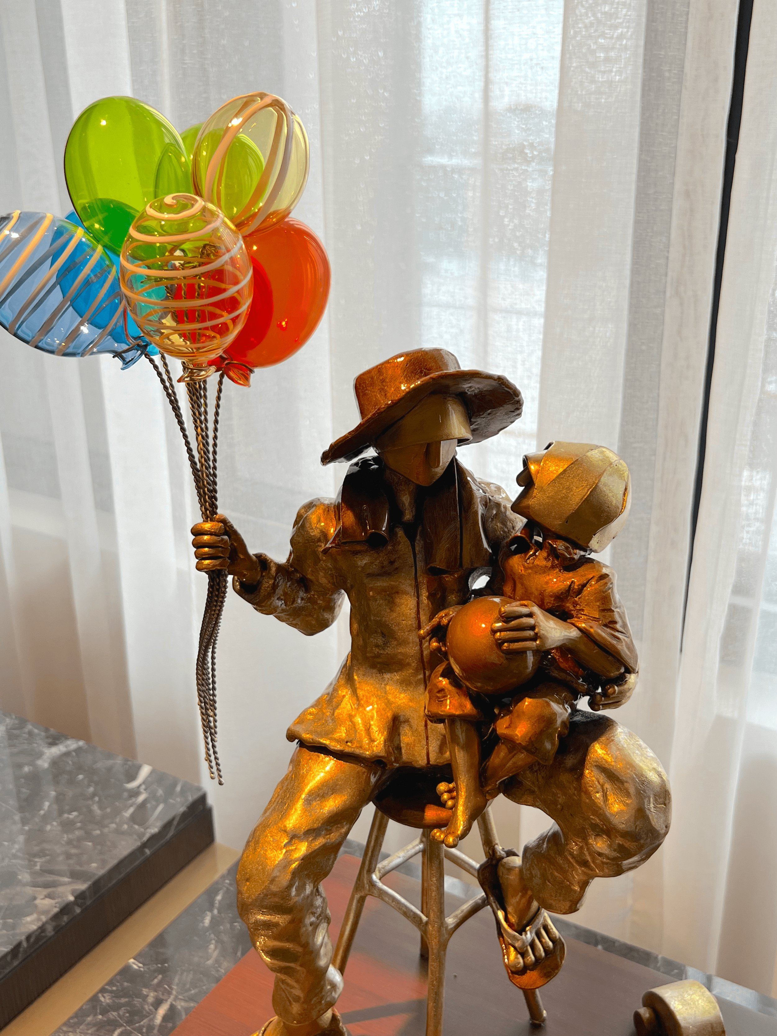 Michael Cacnio Sculptures: Big Hit at Moda Interni Showroom!