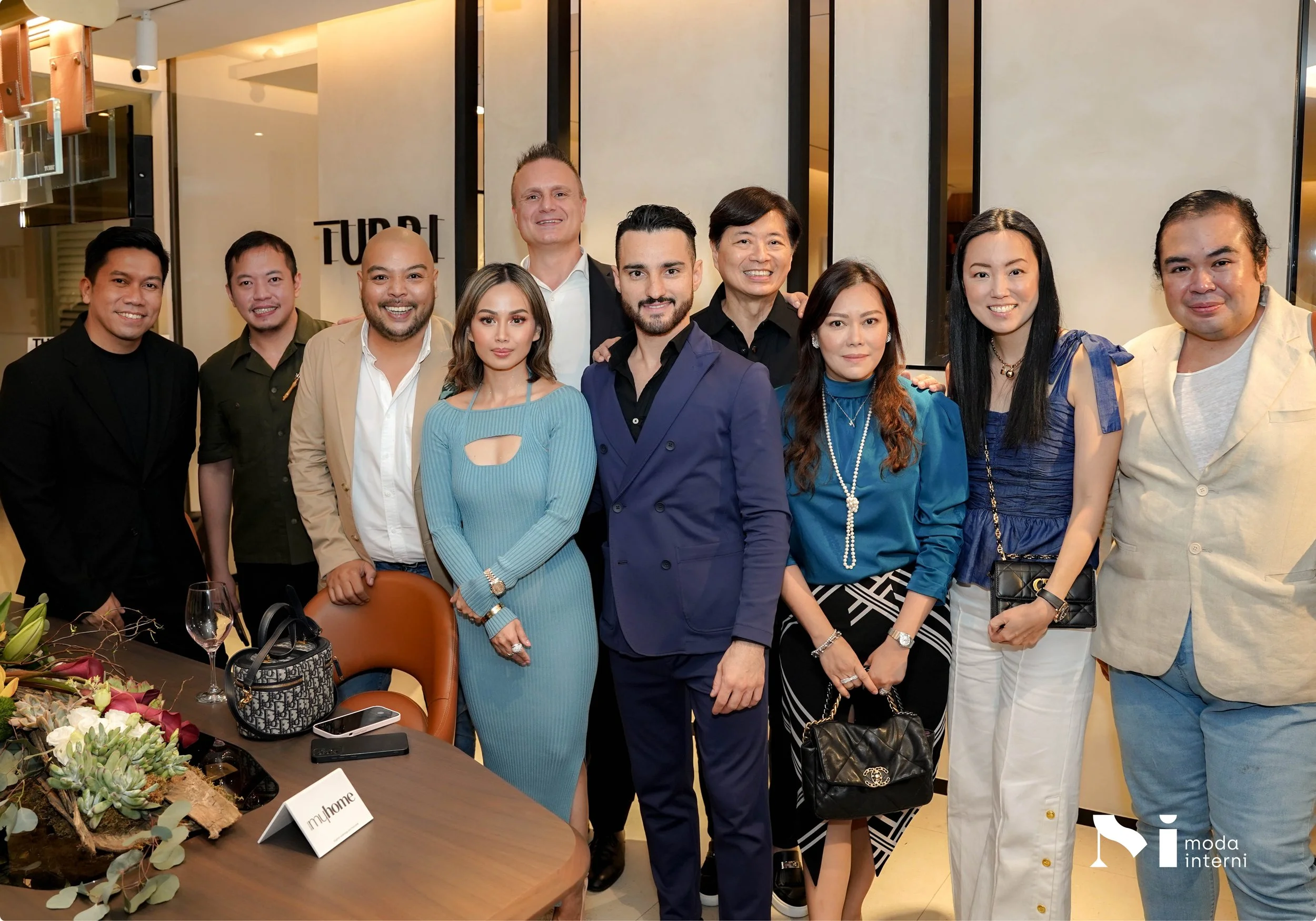 Guests at Moda Interni 