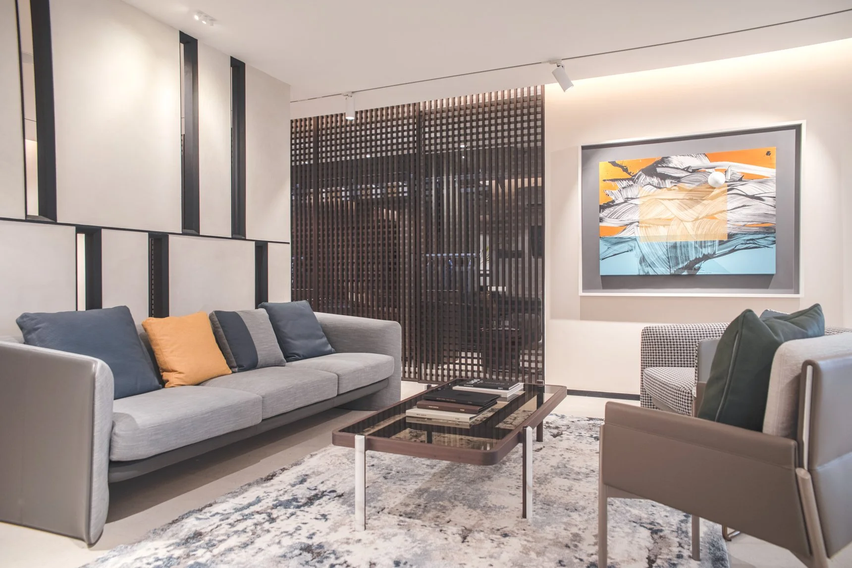 Our Turri living room, featuring the Blossom Collection. 