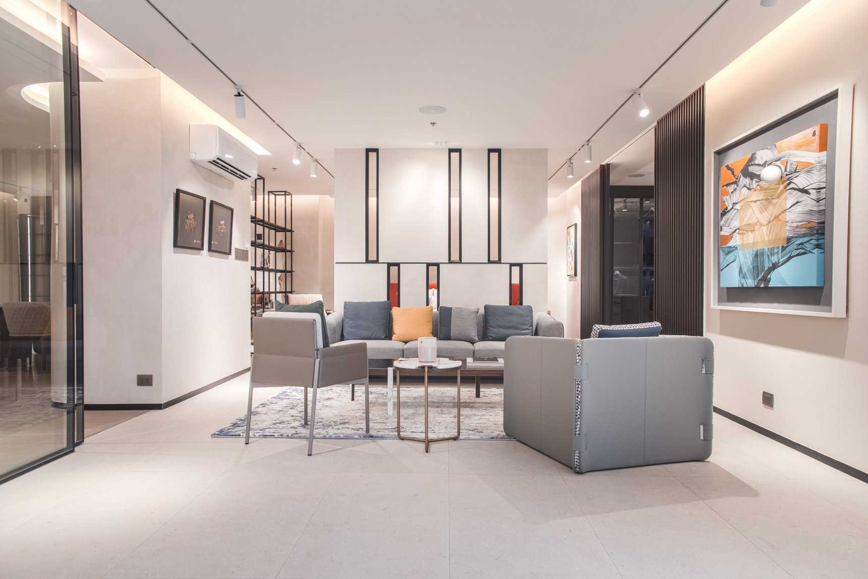 Our Turri living room, featuring the Blossom collection. 