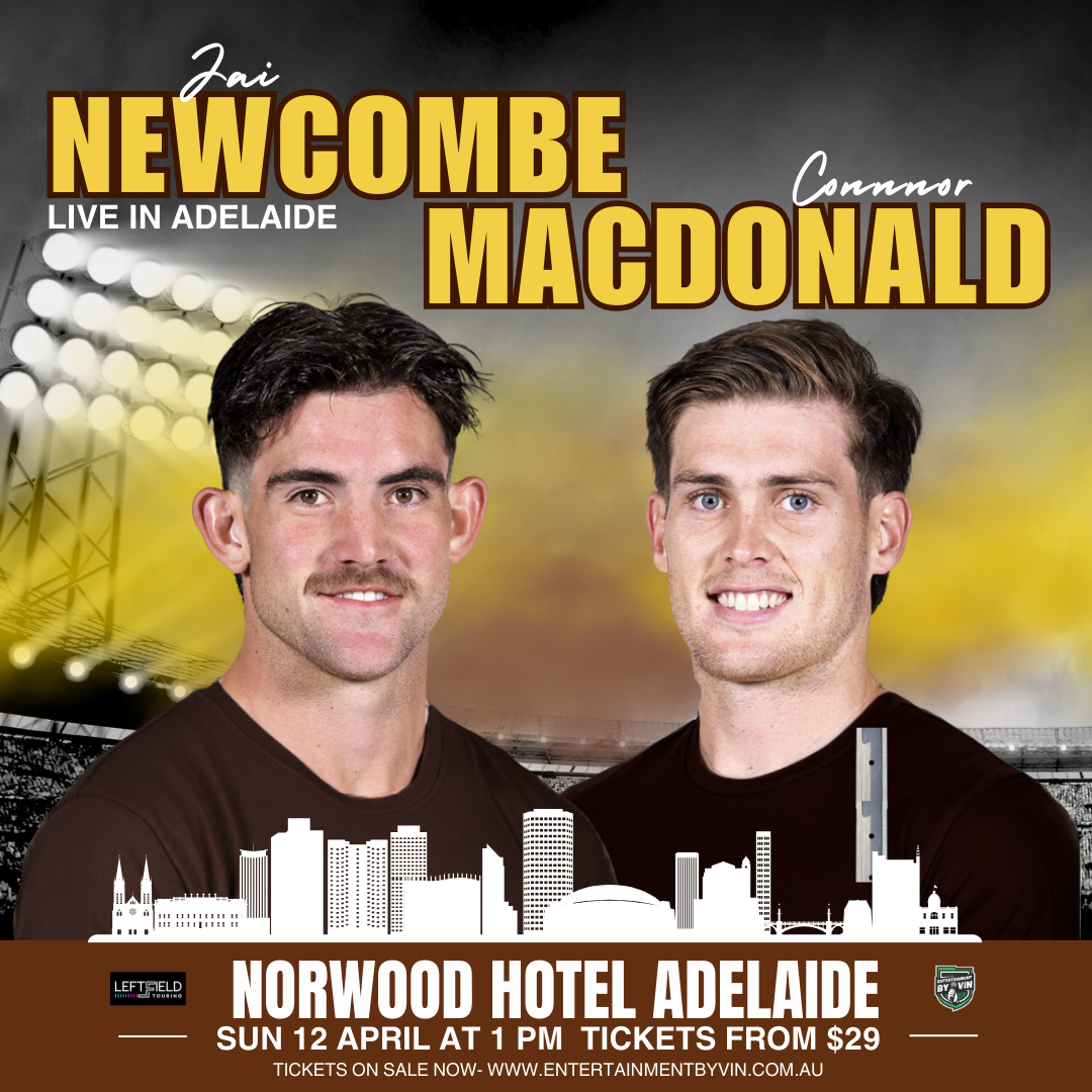 Jai Newcombe & Connor Macdonald LIVE in Adelaide!