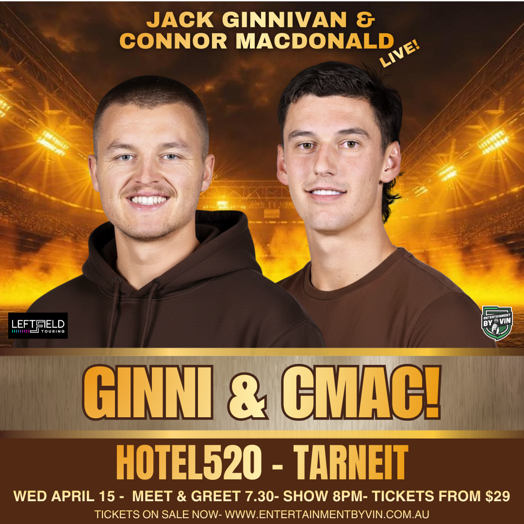 GINNI & CMAC! Ginnivan & Macdonald LIVE at Hotel520, Tarneit!