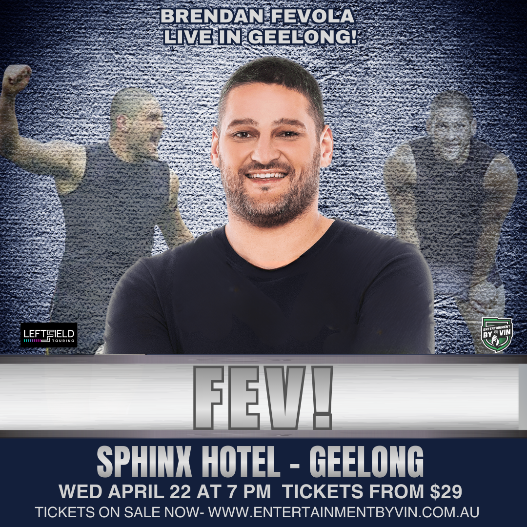 FEV! Brendan Fevola LIVE in Geelong!