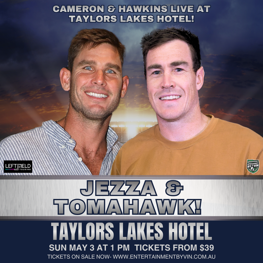 Jezza & Tomahawk! Cameron & Hawkins LIVE at Taylors Lakes Hotel!
