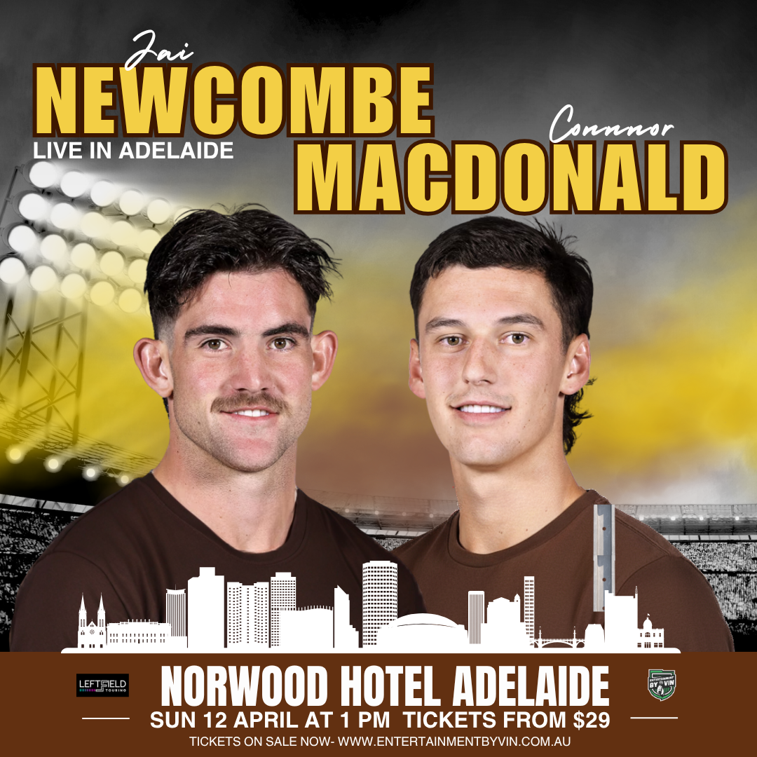 Jai Newcombe & Connor Macdonald LIVE in Adelaide!