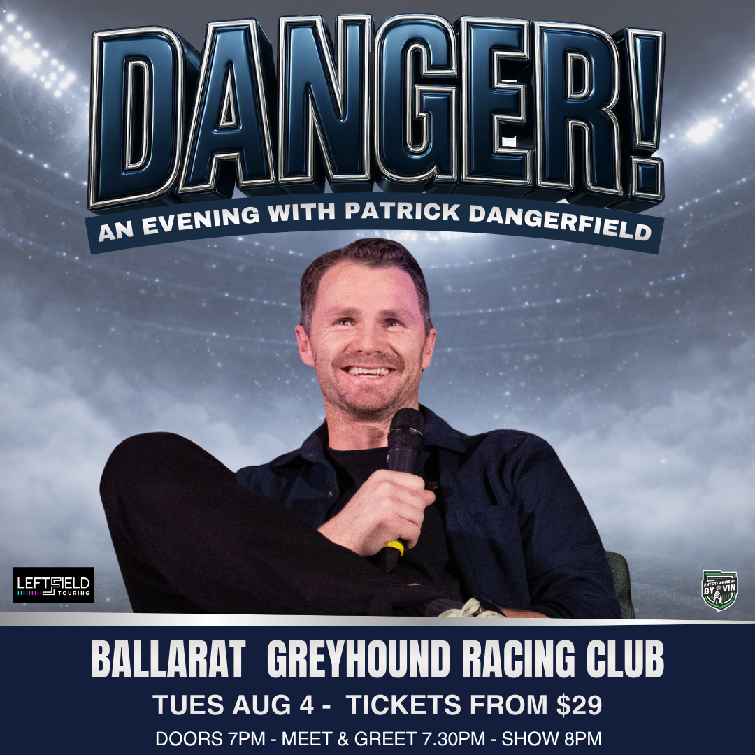 DANGER! An Evening with Patrick Dangerfield LIVE in Ballarat!