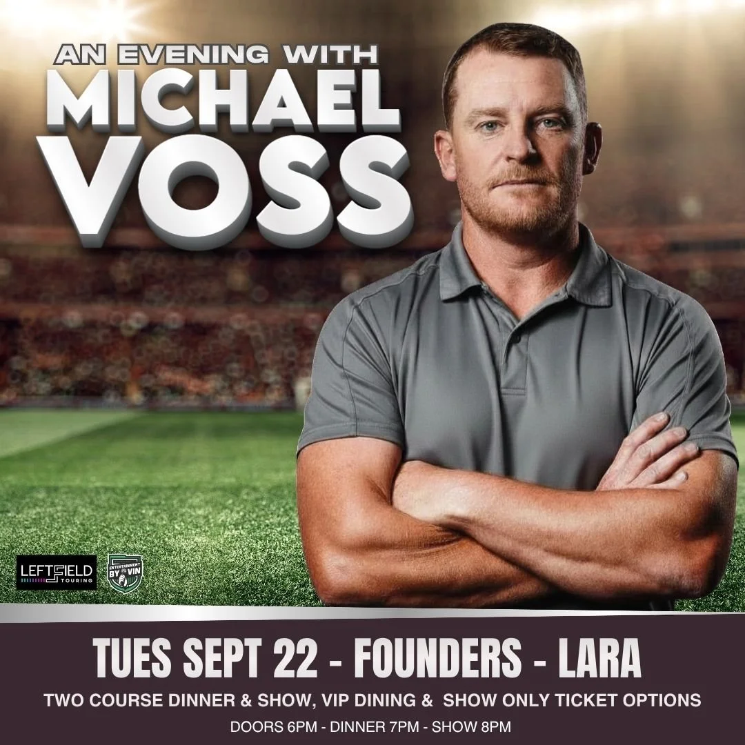 An Evening with Michael Voss LIVE at Founders Lara!