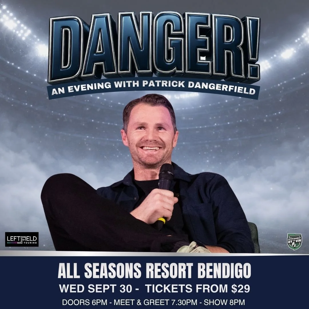 DANGER! An Evening with Patrick Dangerfield LIVE in Bendigo!