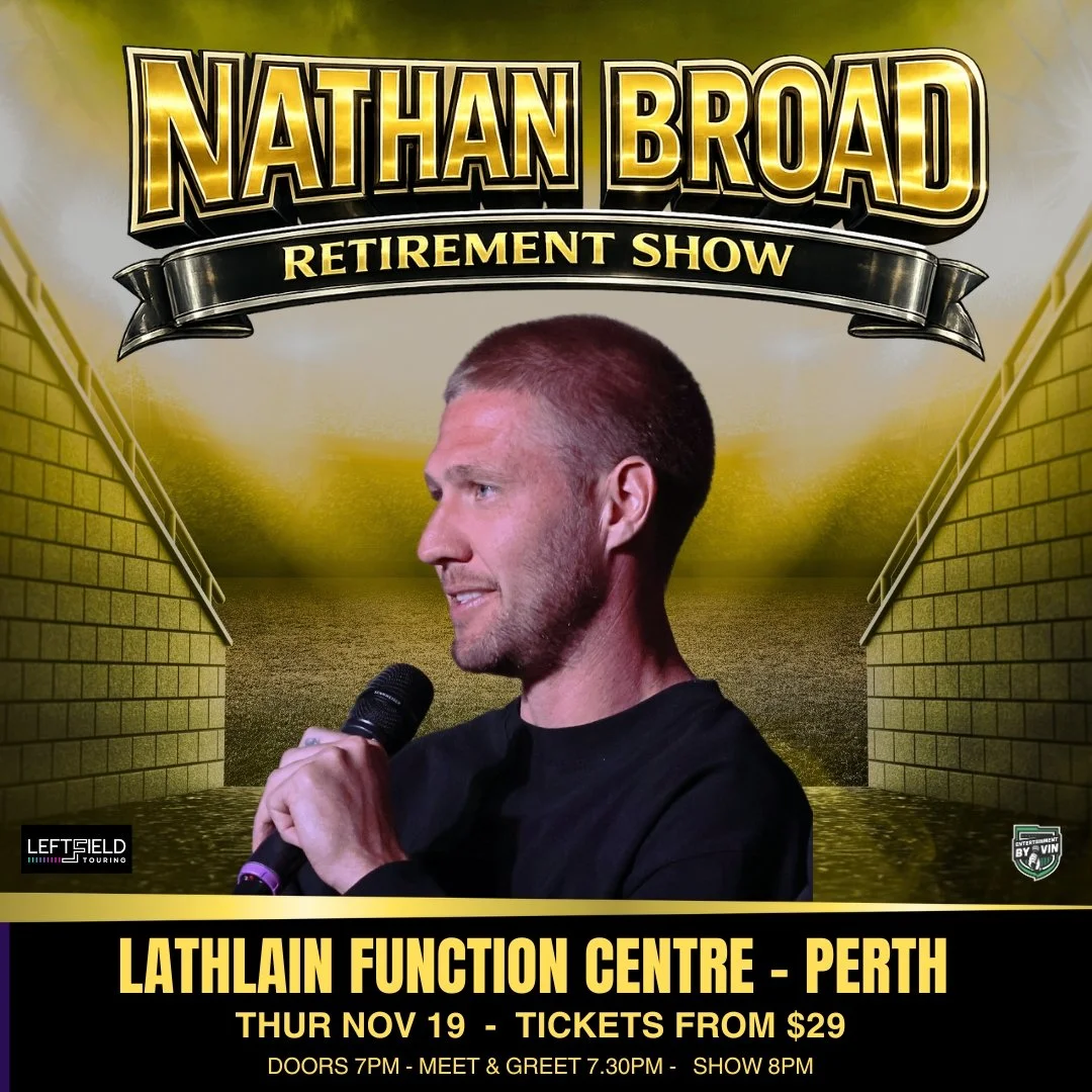 Nathan Broad Retirement Show LIVE in Perth!