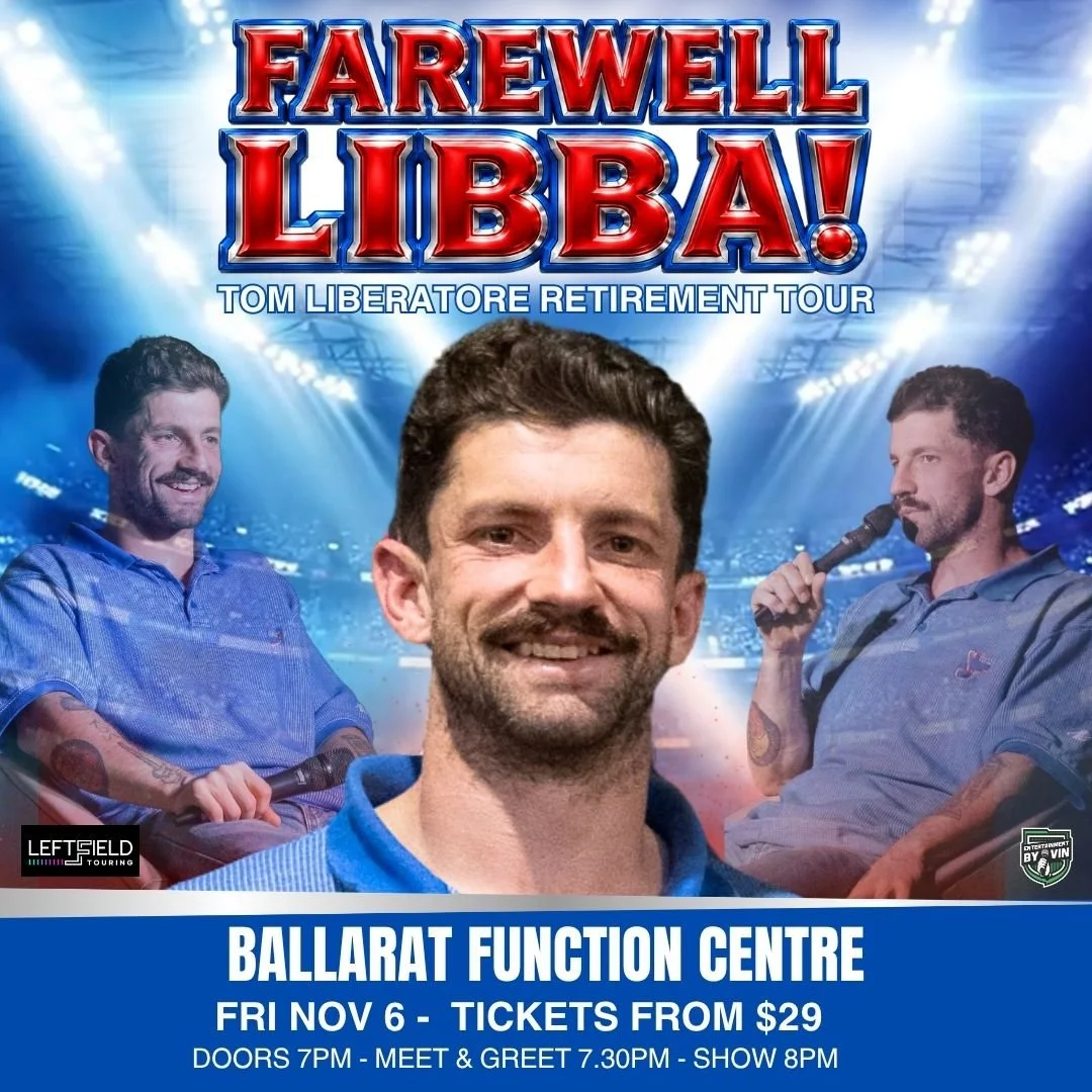 Farewell Libba! Tom Liberatore Retirement Show LIVE in Ballarat!