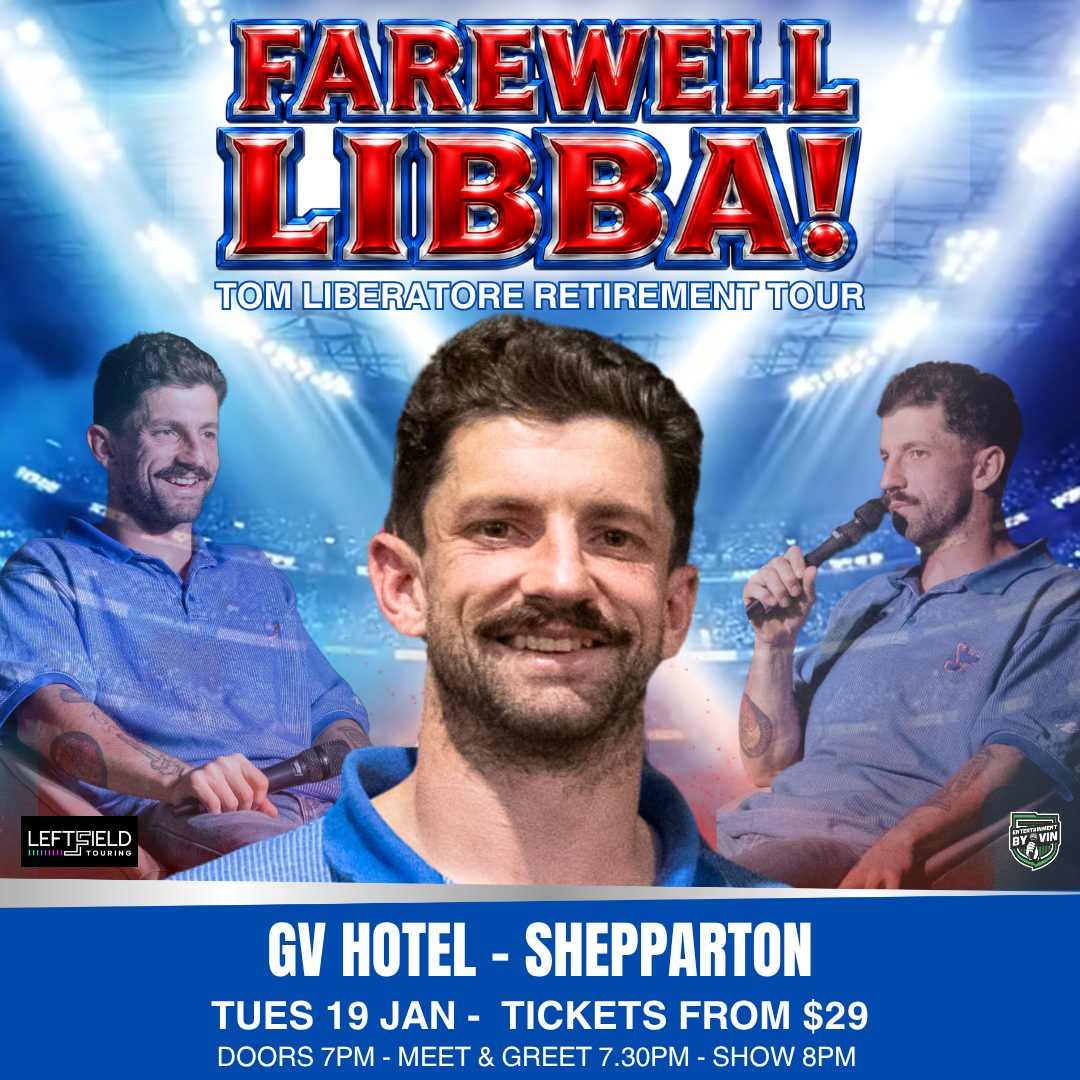 Farewell Libba! Tom Liberatore Retirement Show LIVE in Shepparton!