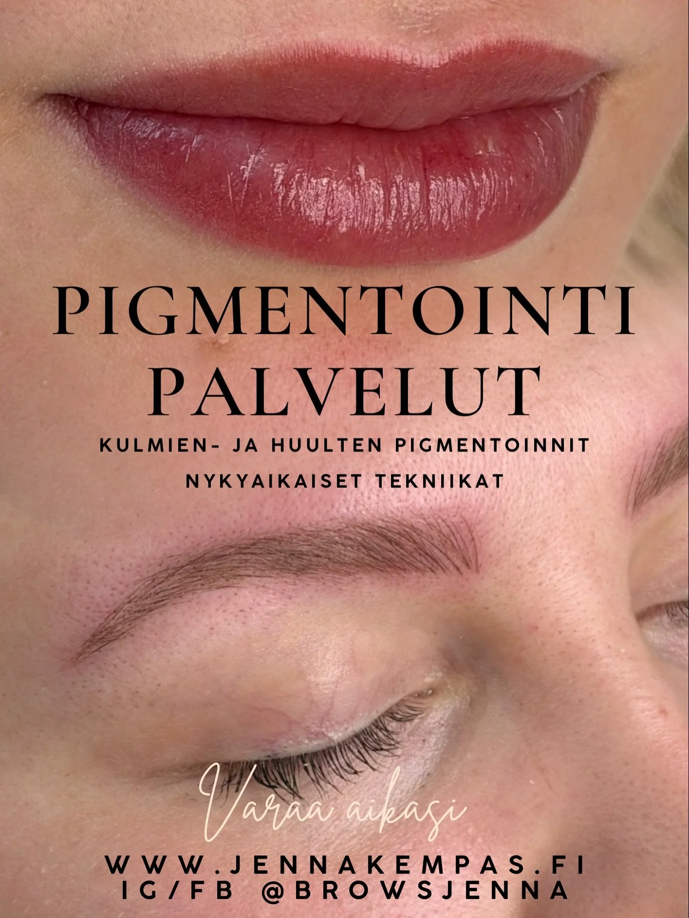 Nykyaikaiset, turvalliset ja ajattomat huulten- &amp; kulmien pigmentoinnit.❤️

Onnistunut pigmentointi on luonnollinen, sinun kasvoihin sopiva eik&auml; se kiinnit&auml; liikaa huomiota. Oikea s&auml;vyvalinta saa ihon ja silm&auml;t hehkumaan, kun 
