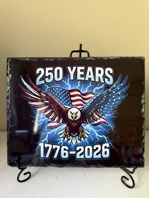 Patriotic Slate Tile